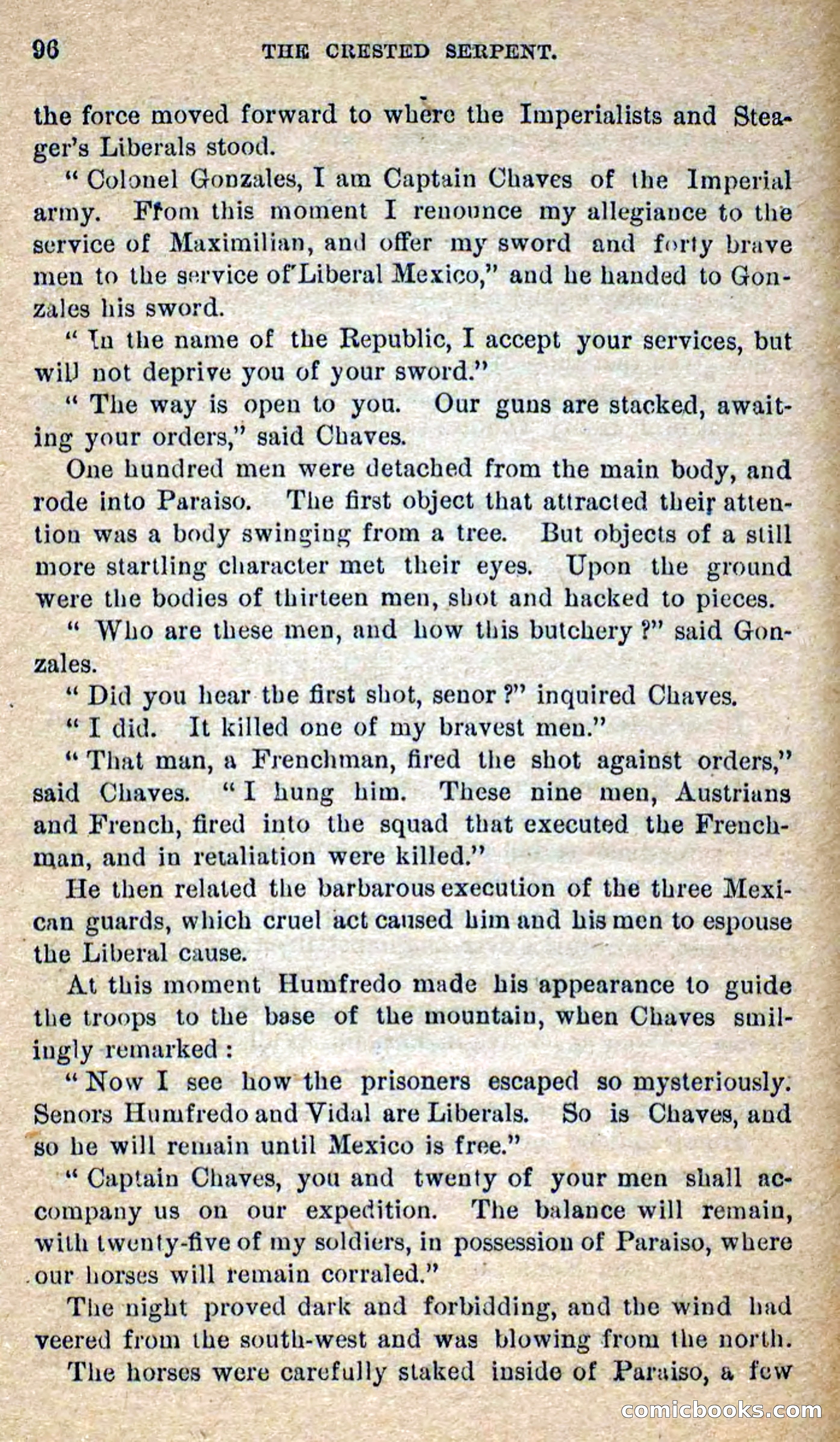Beadle's Dime Novels No. 300: The Crested Serpent — page 92 of 100