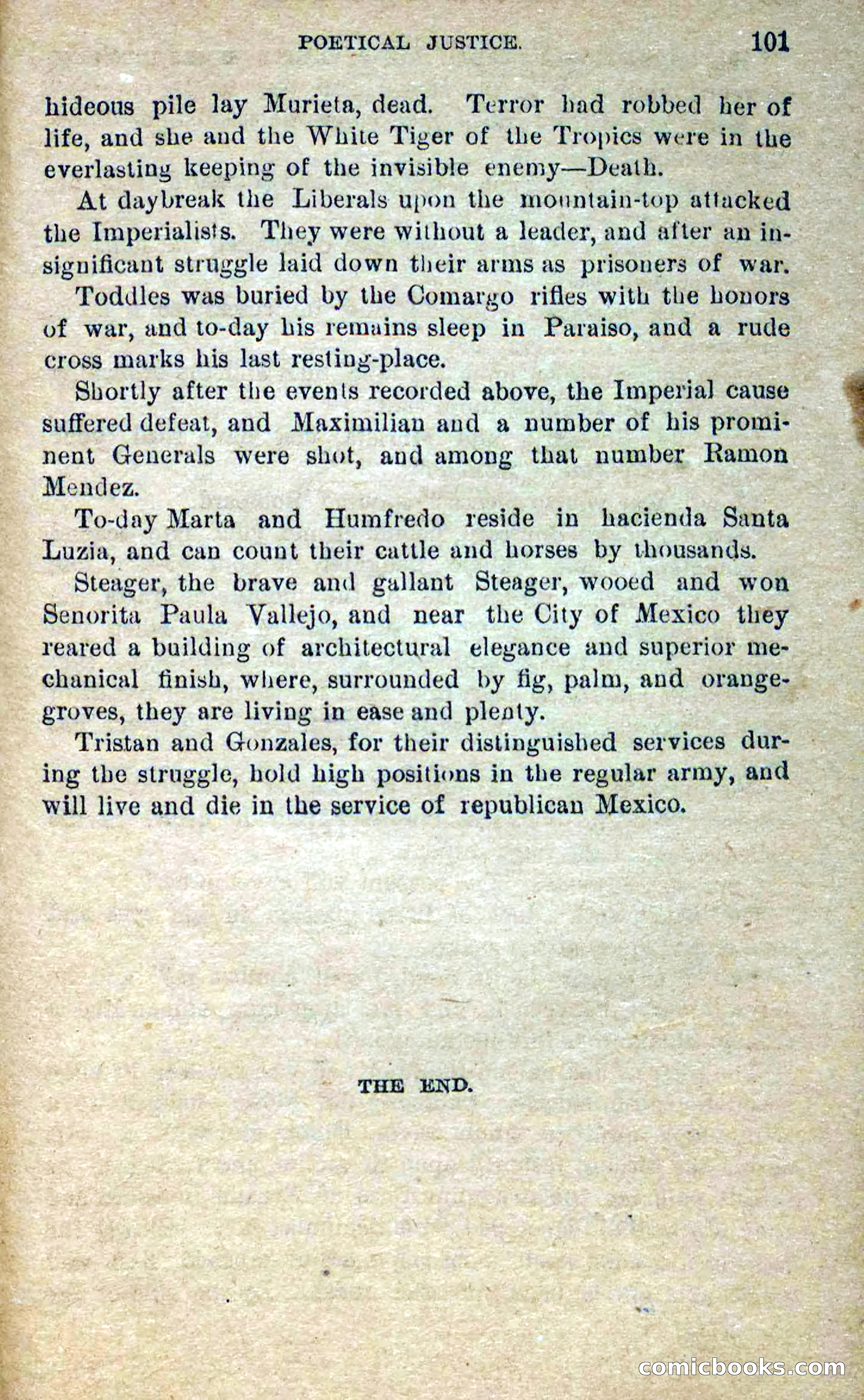 Beadle's Dime Novels No. 300: The Crested Serpent — page 97 of 100