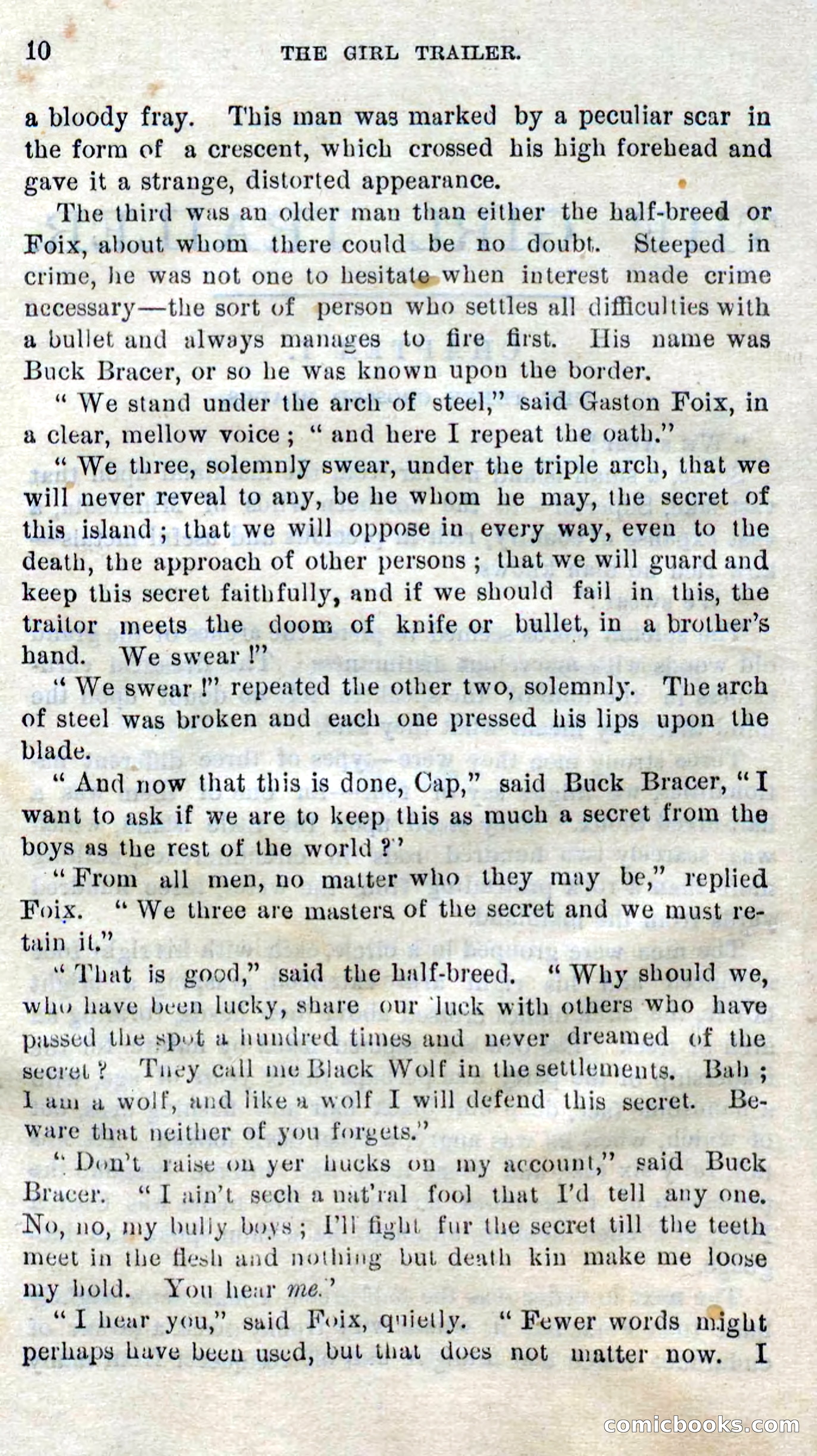 Beadle's Dime Novels No. 305: The Girl Scout — page 6 of 100
