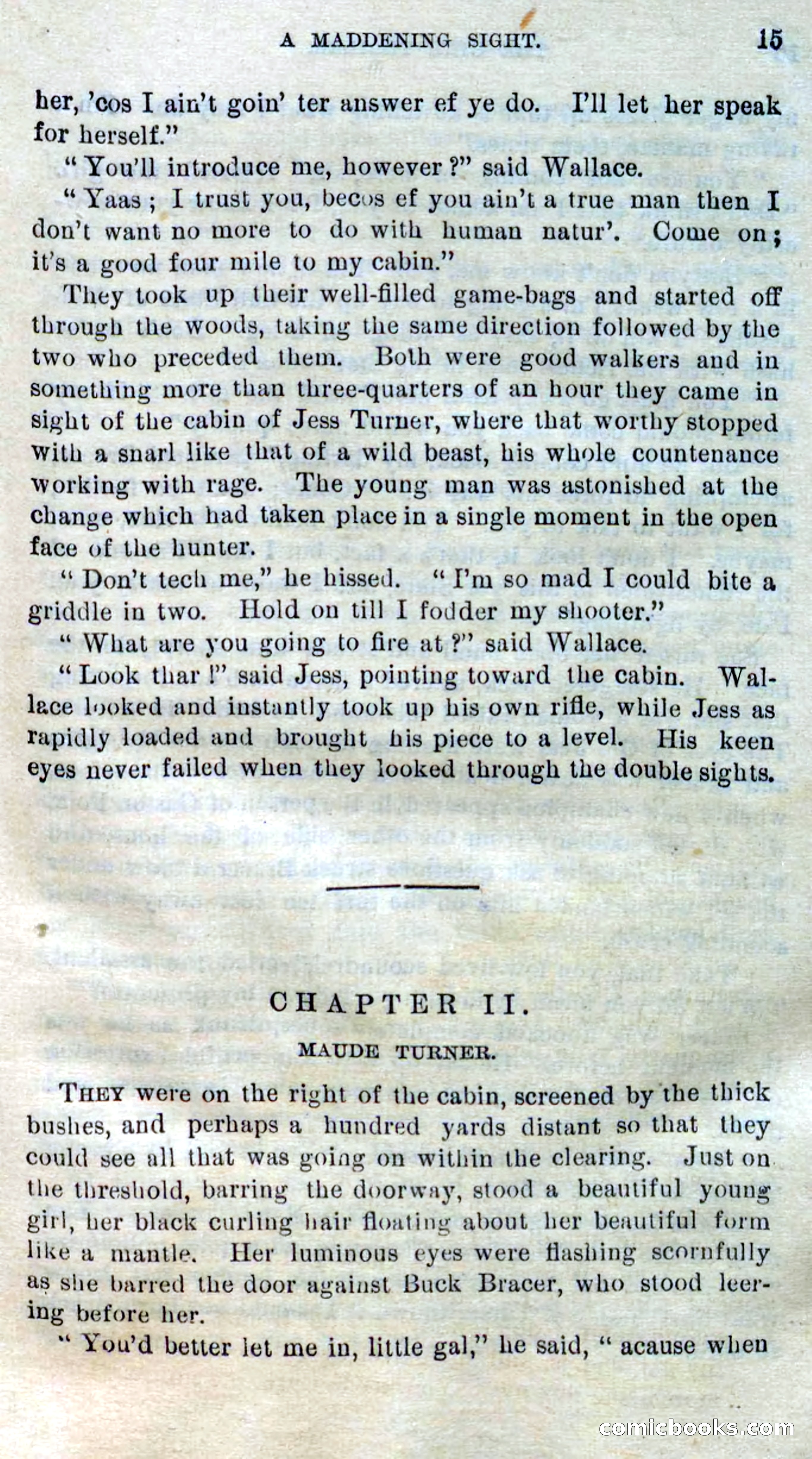 Beadle's Dime Novels No. 305: The Girl Scout — page 11 of 100