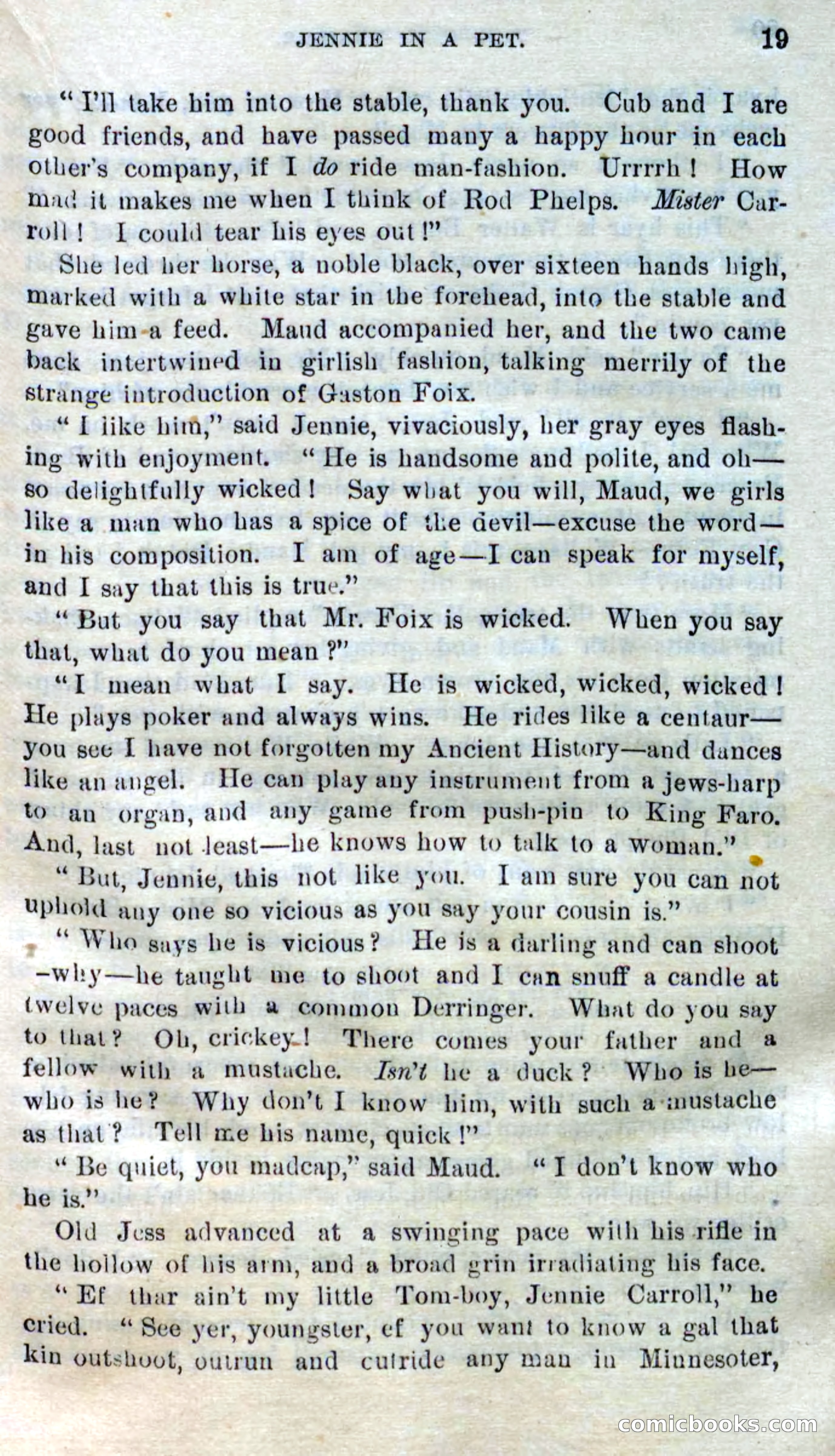 Beadle's Dime Novels No. 305: The Girl Scout — page 15 of 100