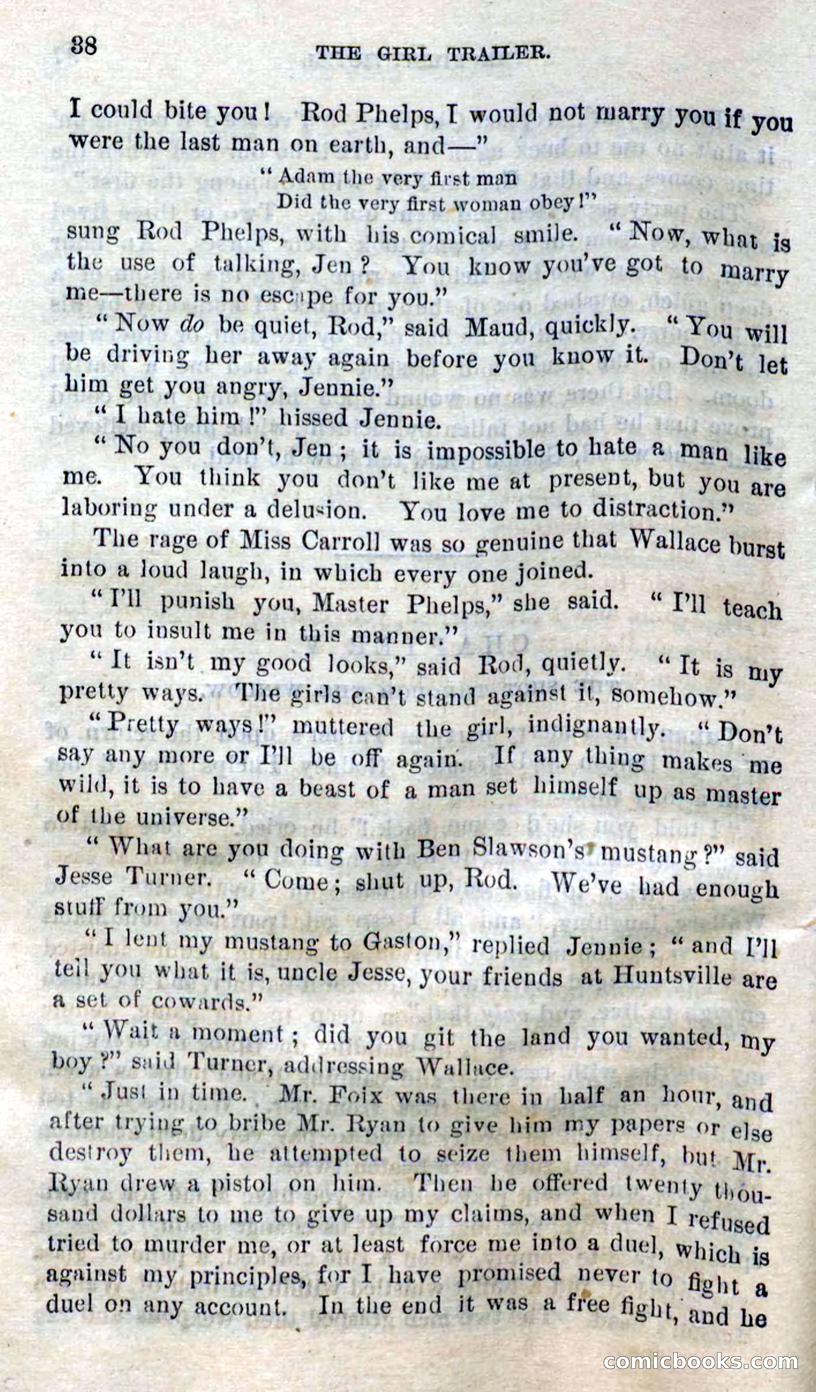 Beadle's Dime Novels No. 305: The Girl Scout — page 34 of 100