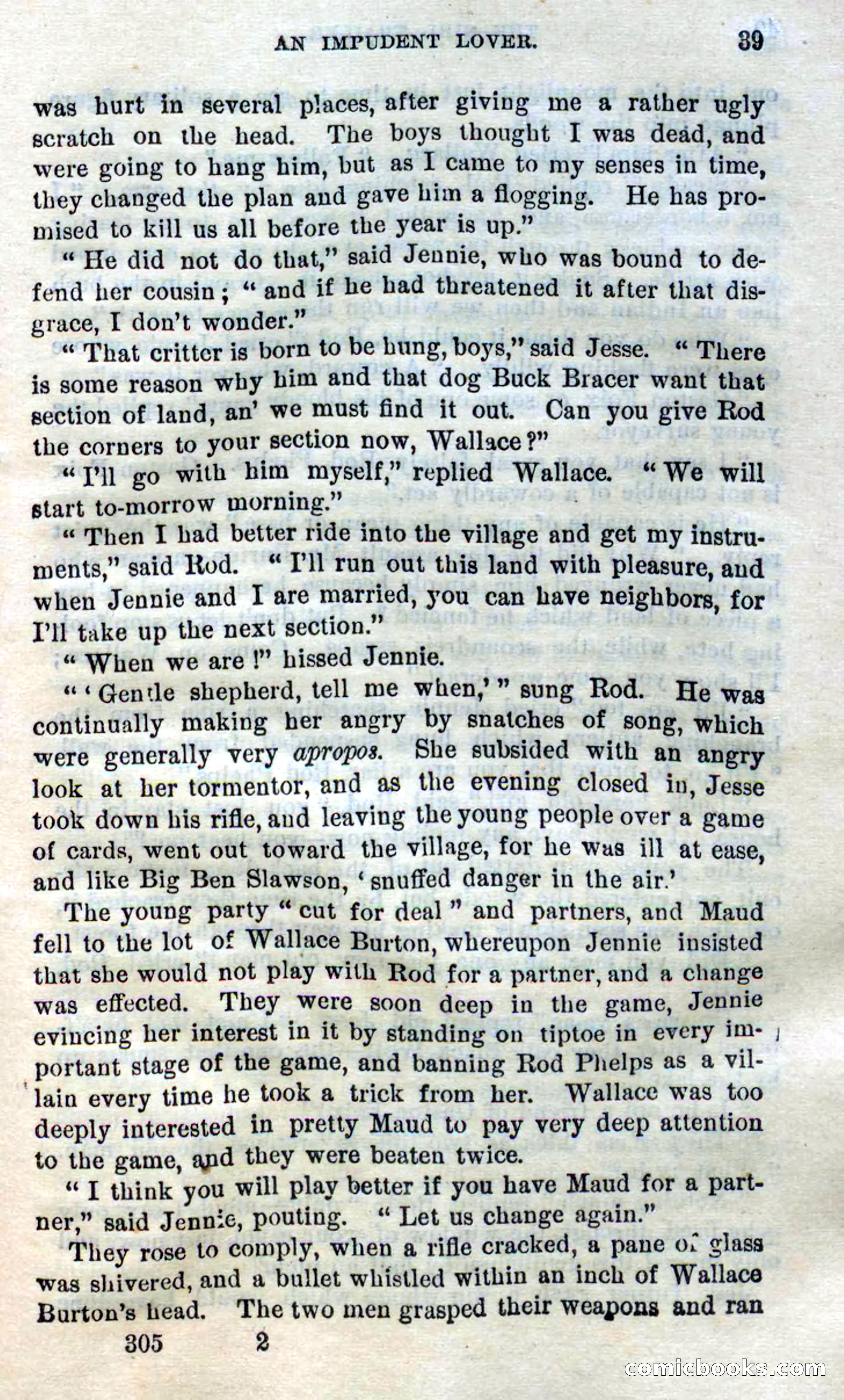 Beadle's Dime Novels No. 305: The Girl Scout — page 35 of 100