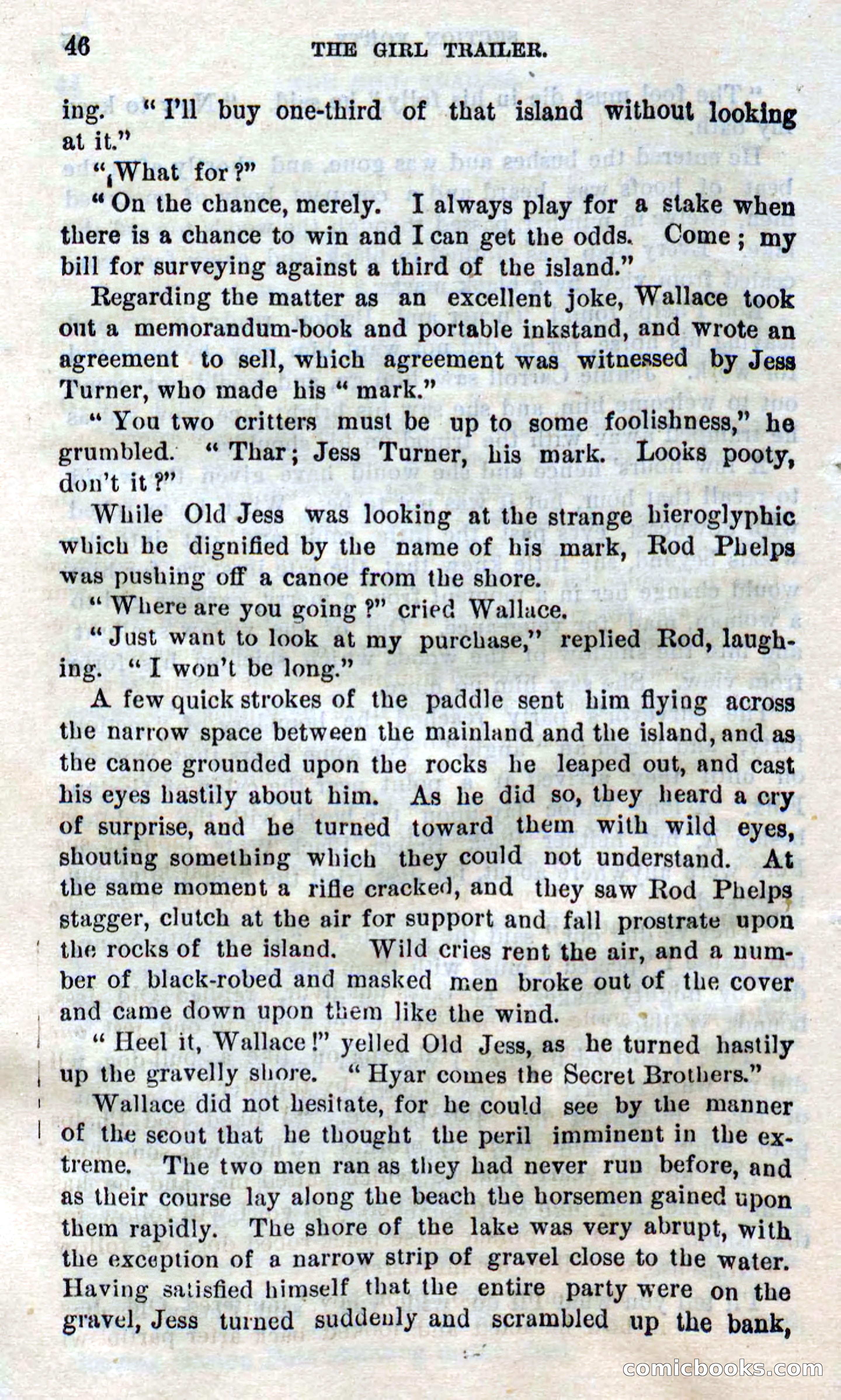 Beadle's Dime Novels No. 305: The Girl Scout — page 42 of 100