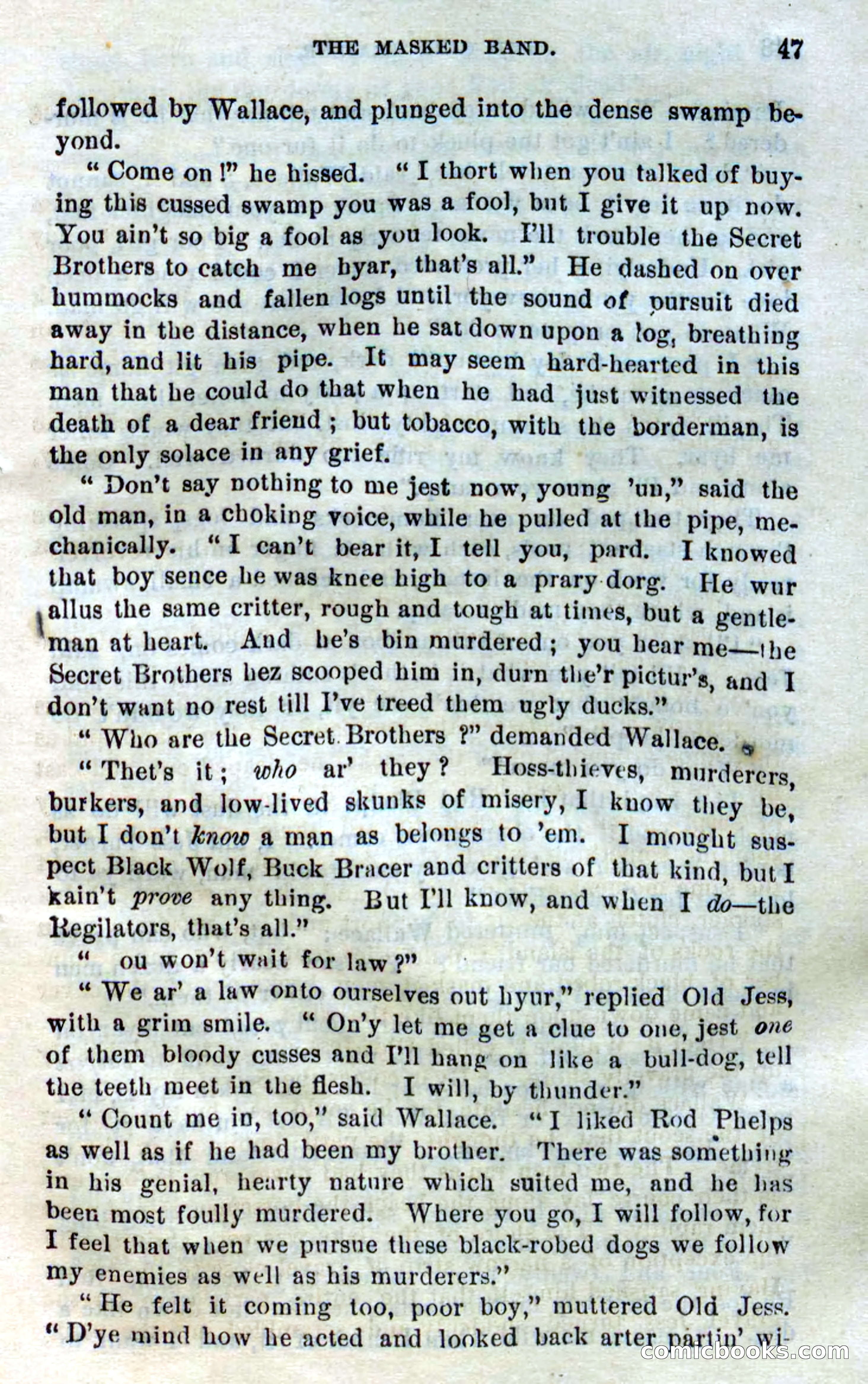 Beadle's Dime Novels No. 305: The Girl Scout — page 43 of 100