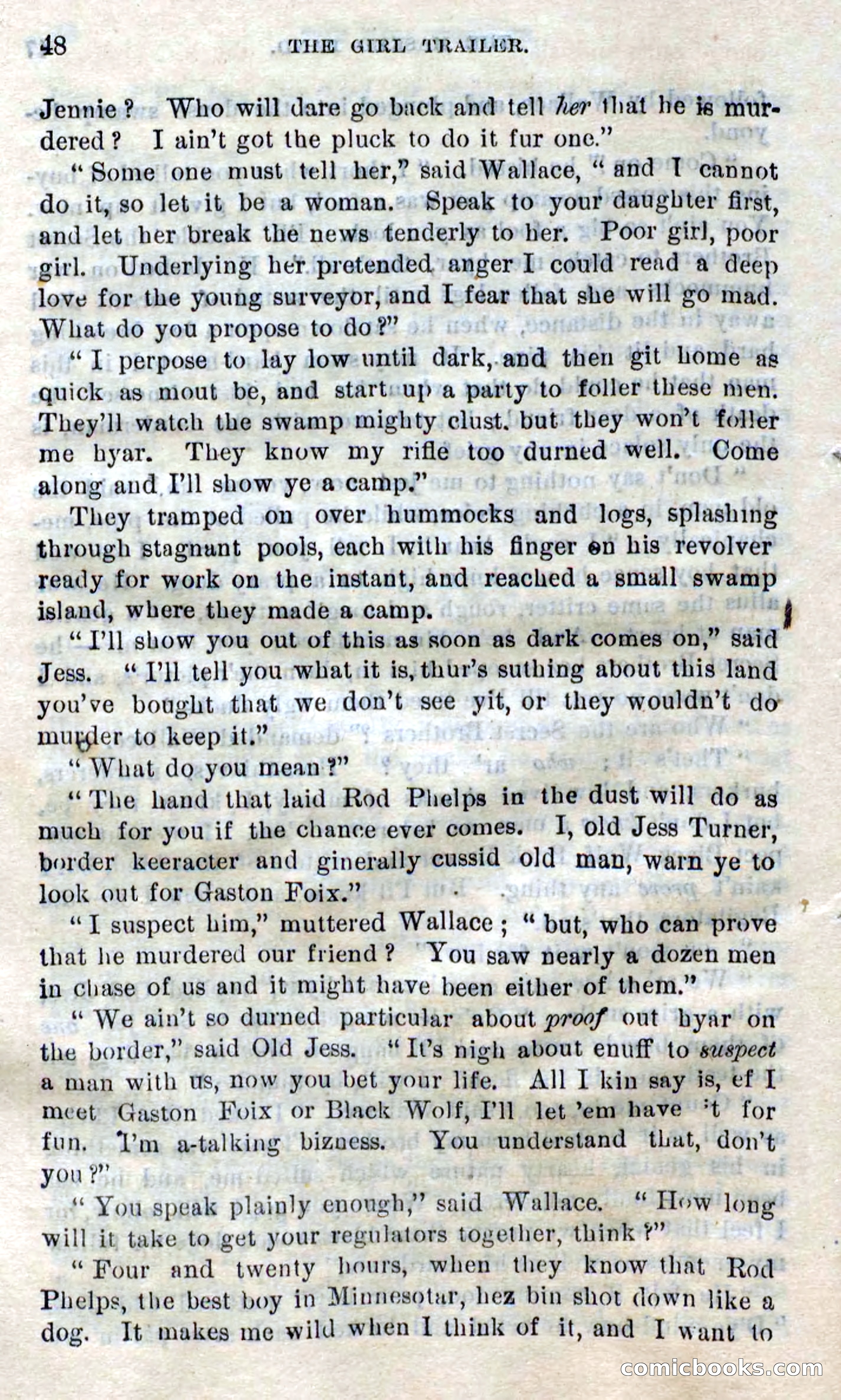 Beadle's Dime Novels No. 305: The Girl Scout — page 44 of 100