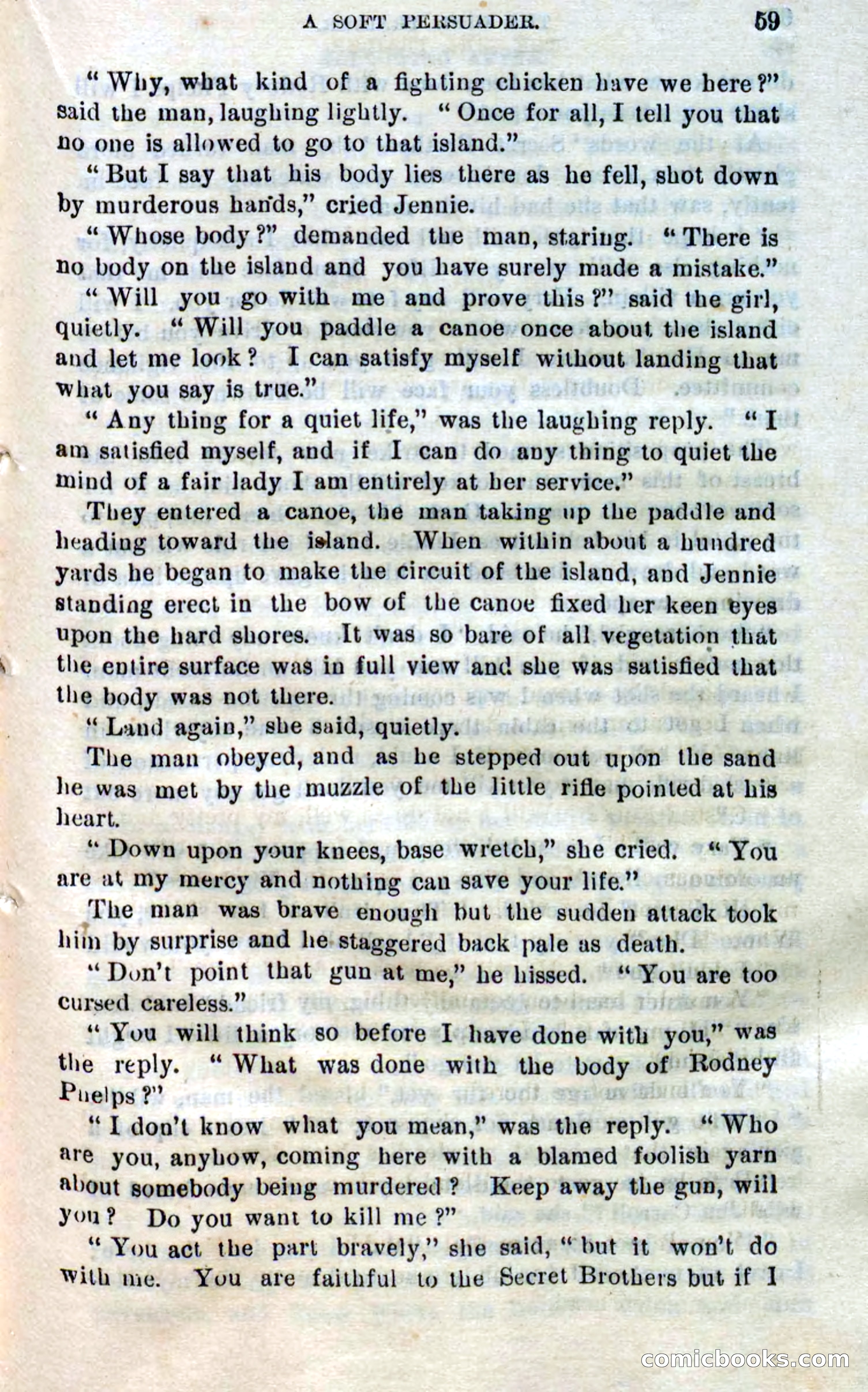 Beadle's Dime Novels No. 305: The Girl Scout — page 55 of 100