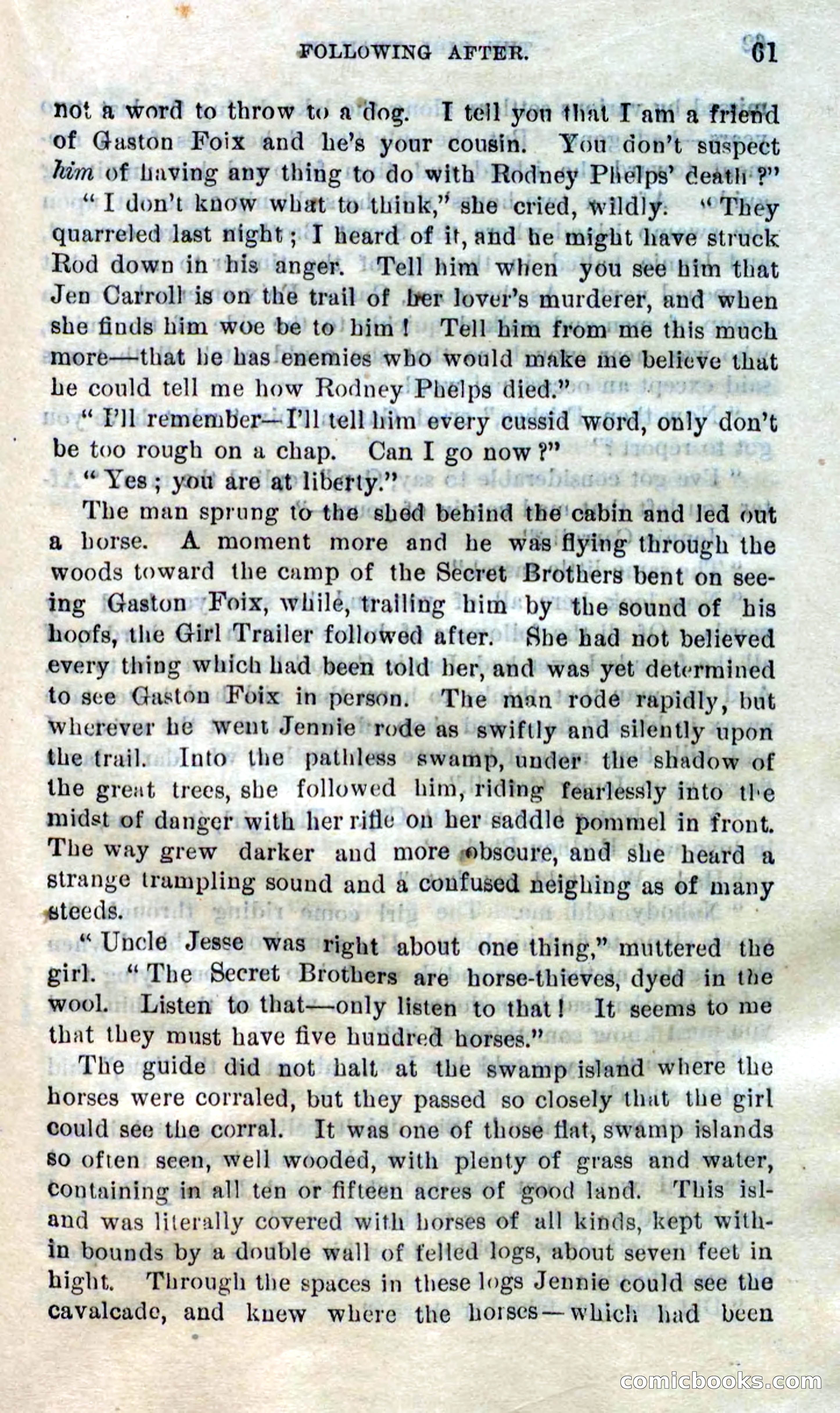 Beadle's Dime Novels No. 305: The Girl Scout — page 57 of 100