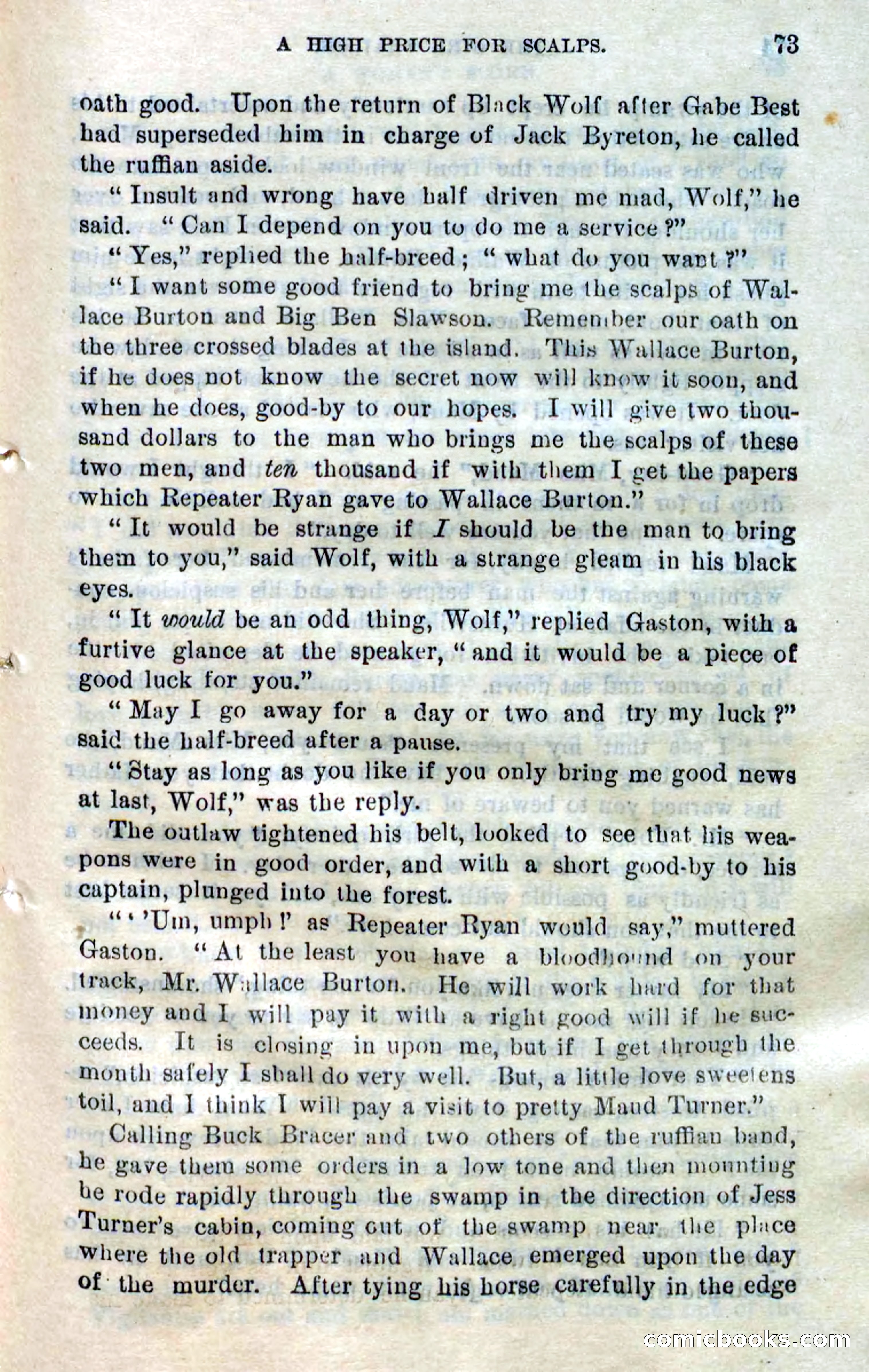 Beadle's Dime Novels No. 305: The Girl Scout — page 69 of 100