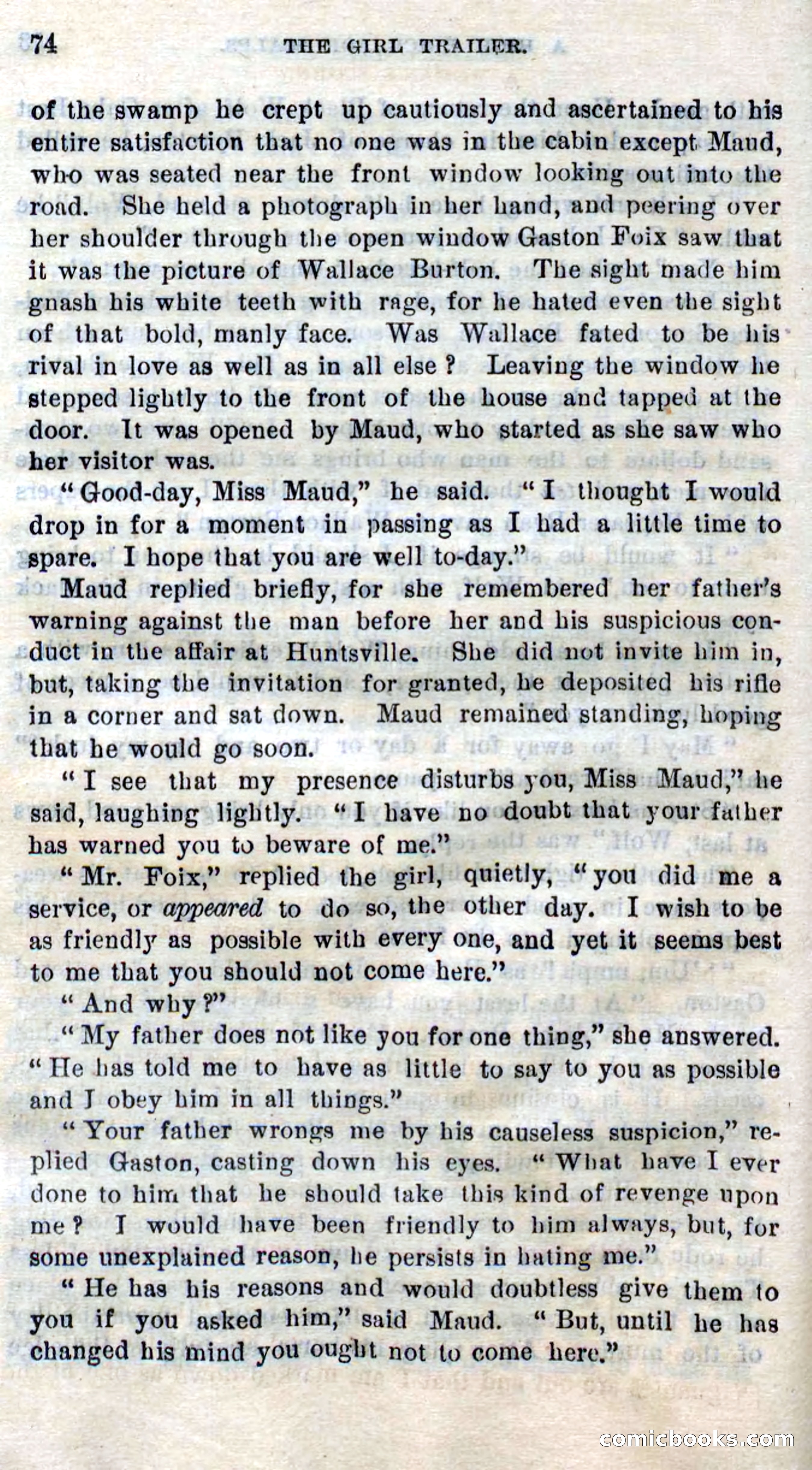 Beadle's Dime Novels No. 305: The Girl Scout — page 70 of 100