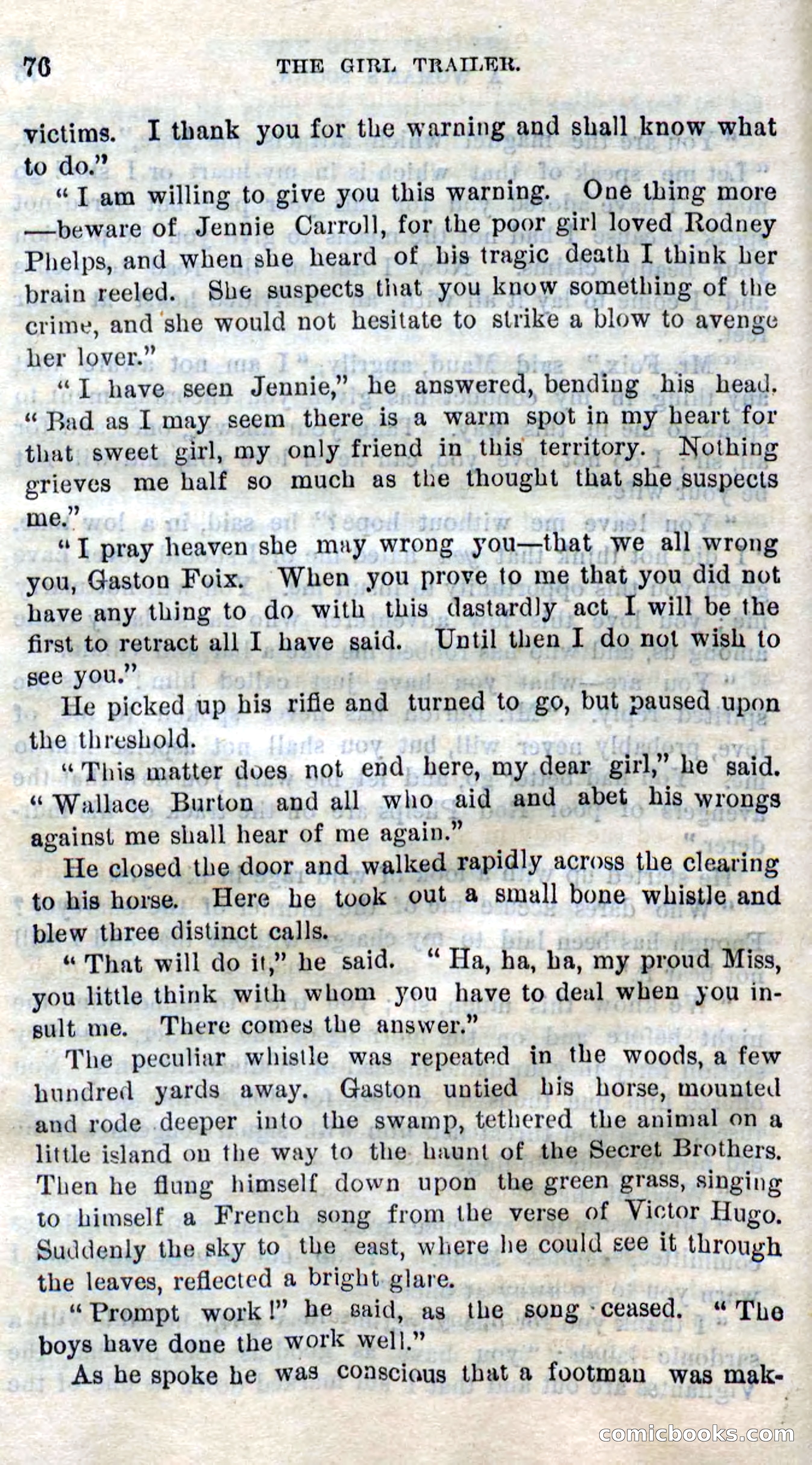 Beadle's Dime Novels No. 305: The Girl Scout — page 72 of 100