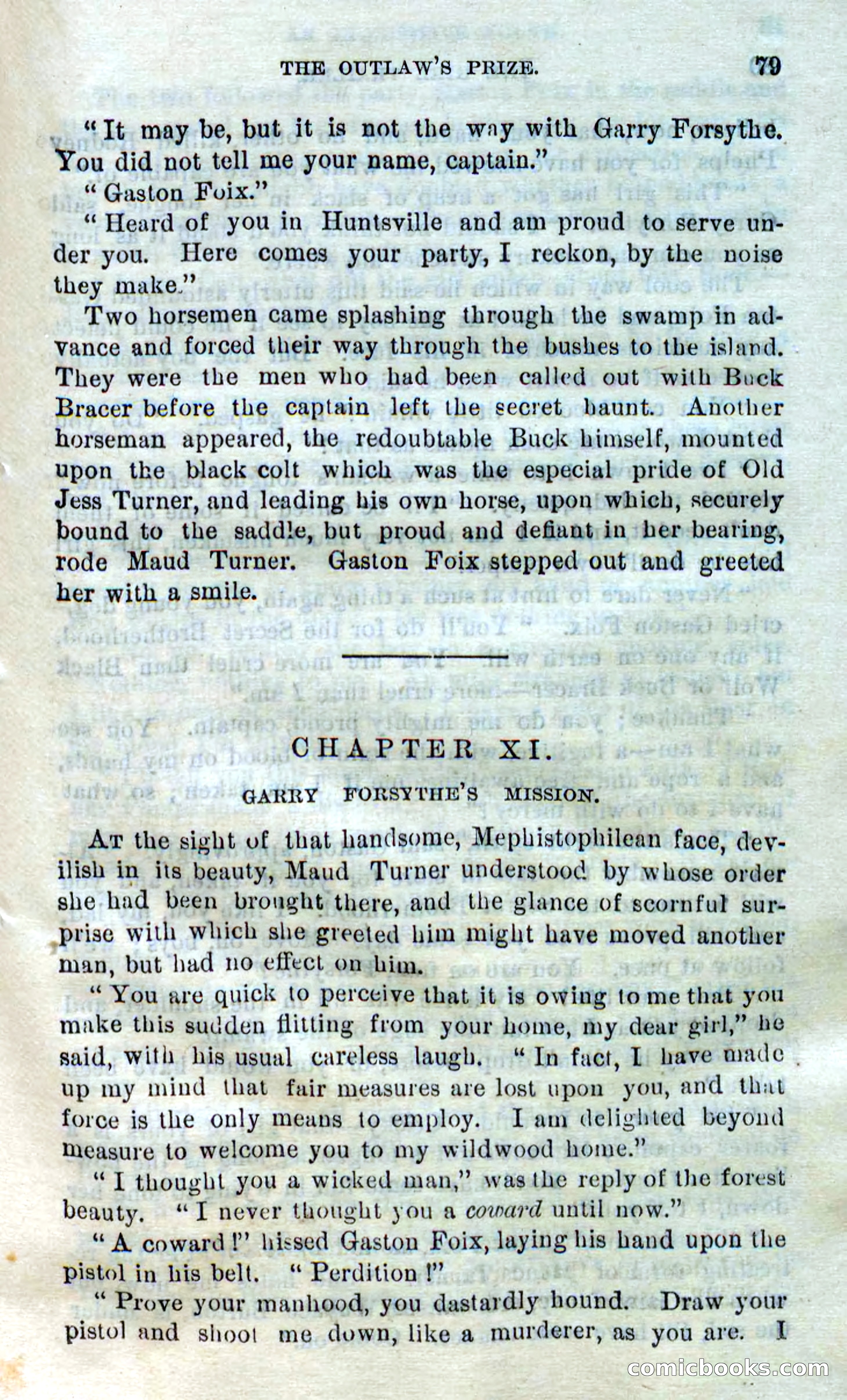 Beadle's Dime Novels No. 305: The Girl Scout — page 75 of 100