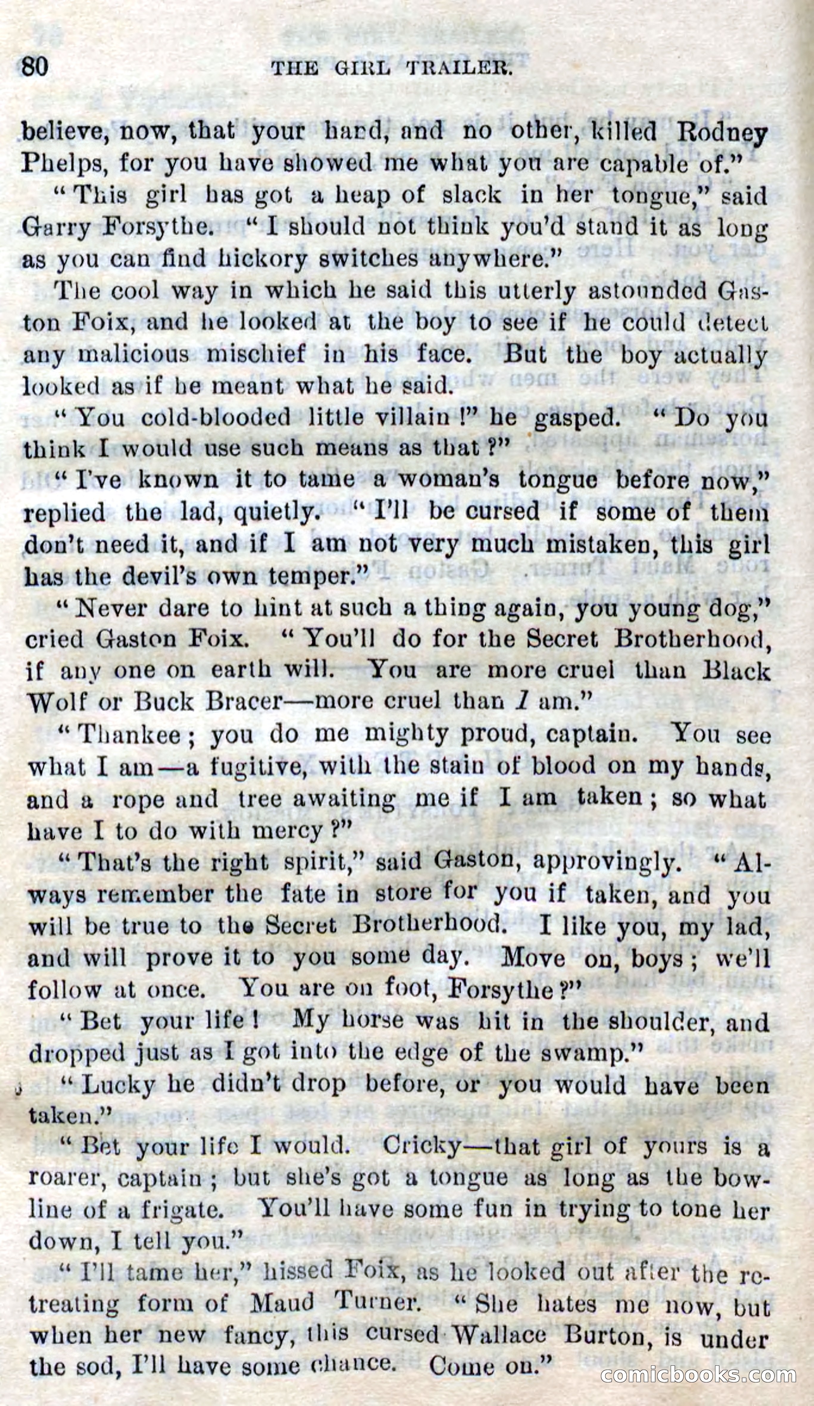 Beadle's Dime Novels No. 305: The Girl Scout — page 76 of 100