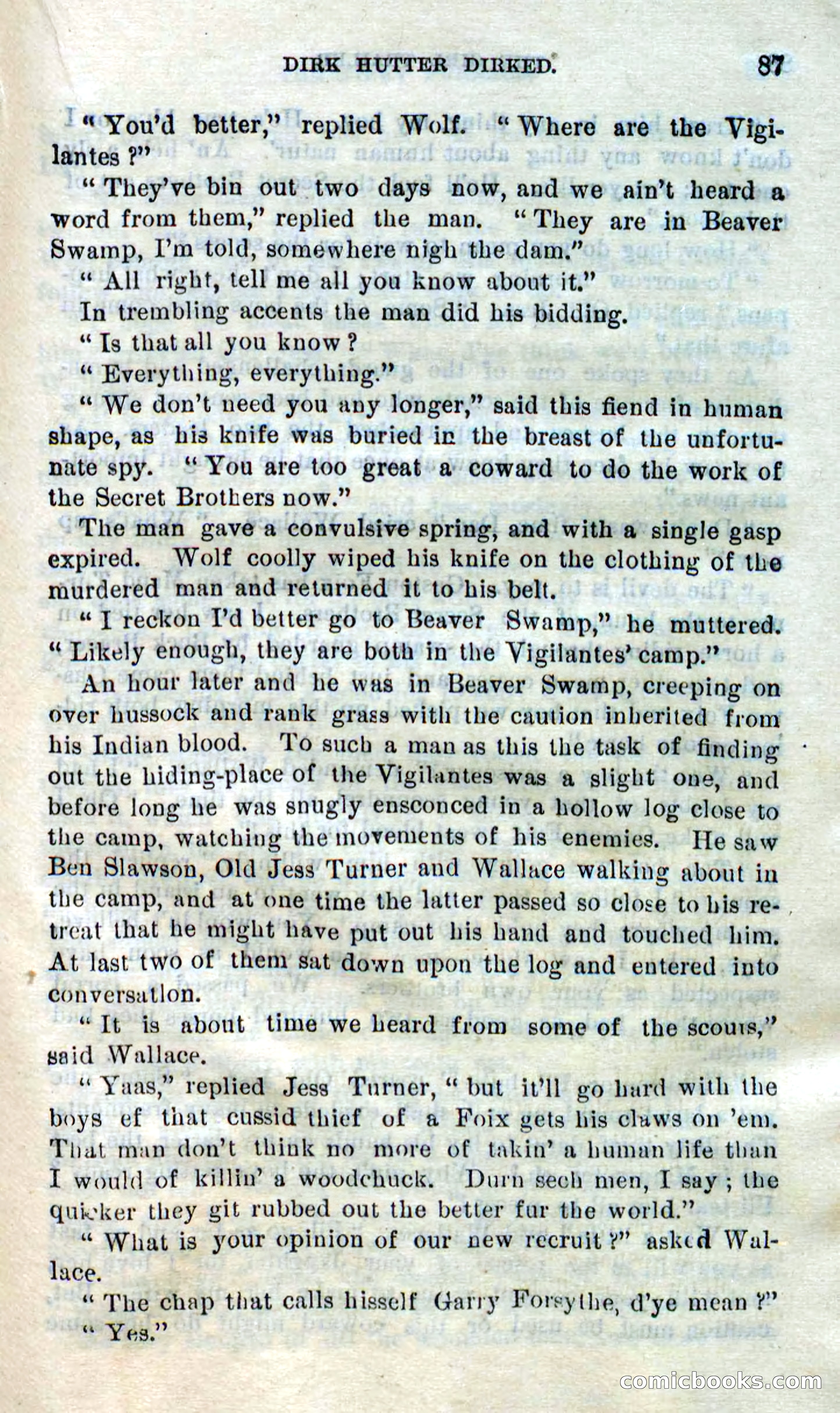 Beadle's Dime Novels No. 305: The Girl Scout — page 83 of 100