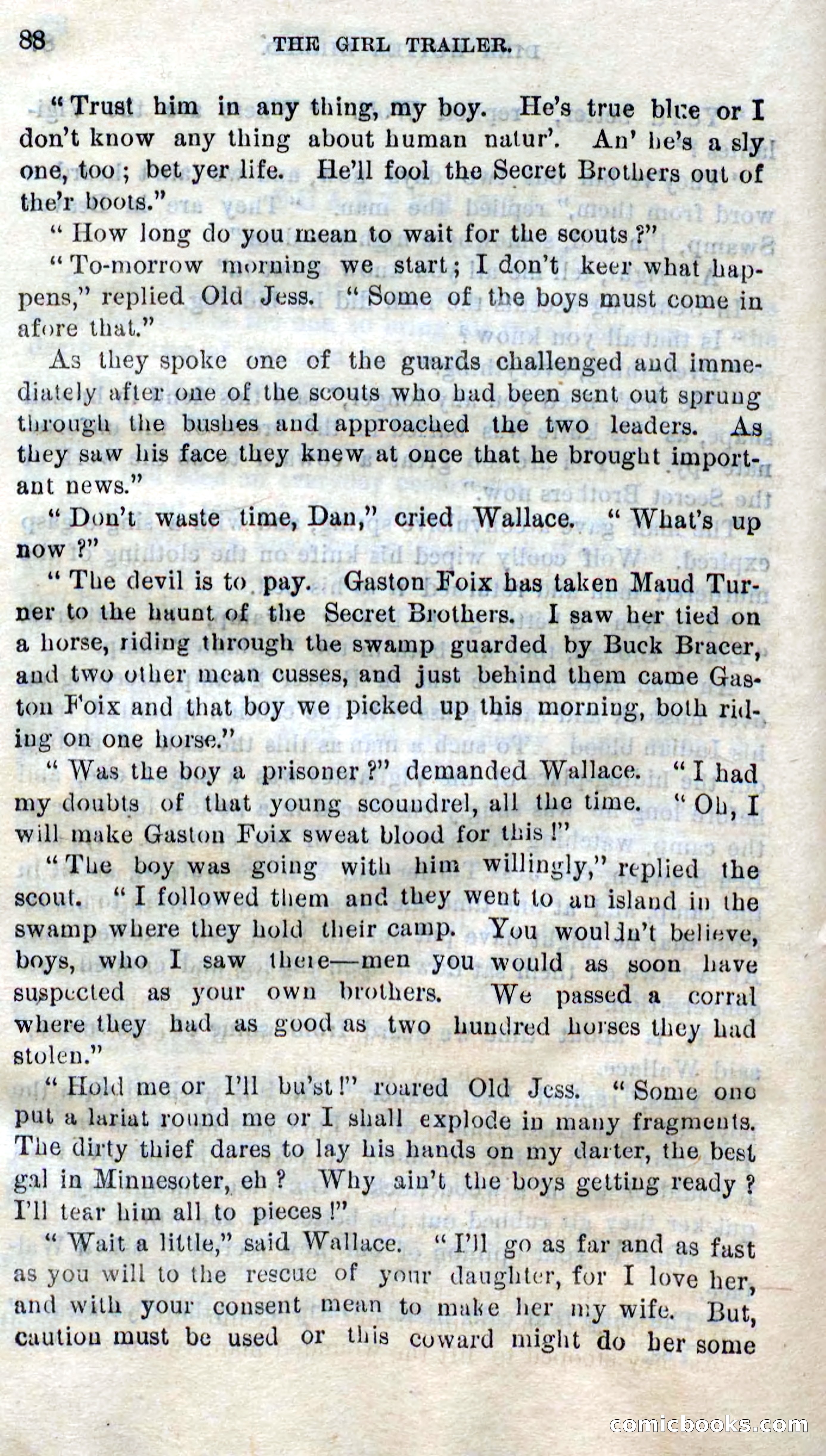 Beadle's Dime Novels No. 305: The Girl Scout — page 84 of 100