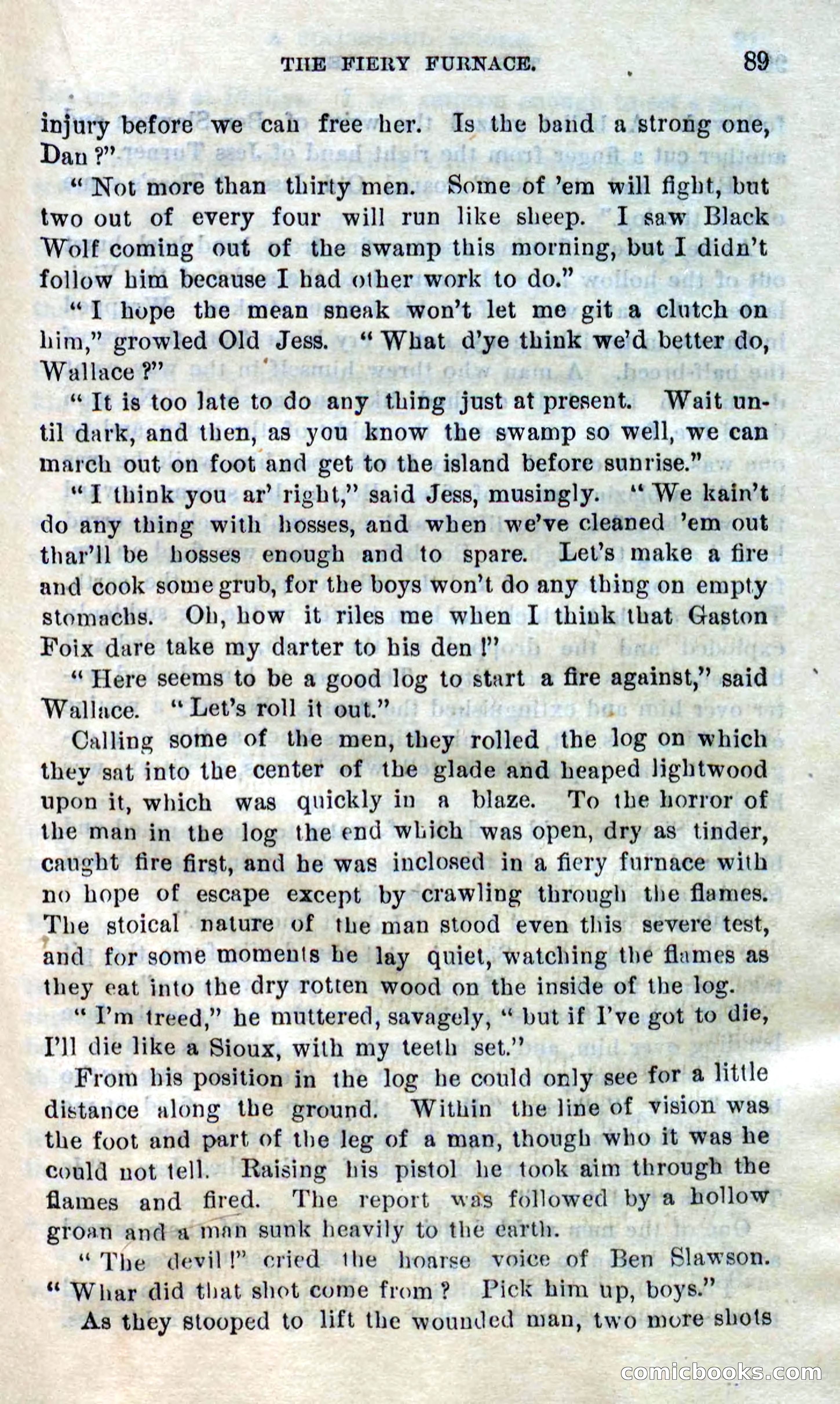 Beadle's Dime Novels No. 305: The Girl Scout — page 85 of 100