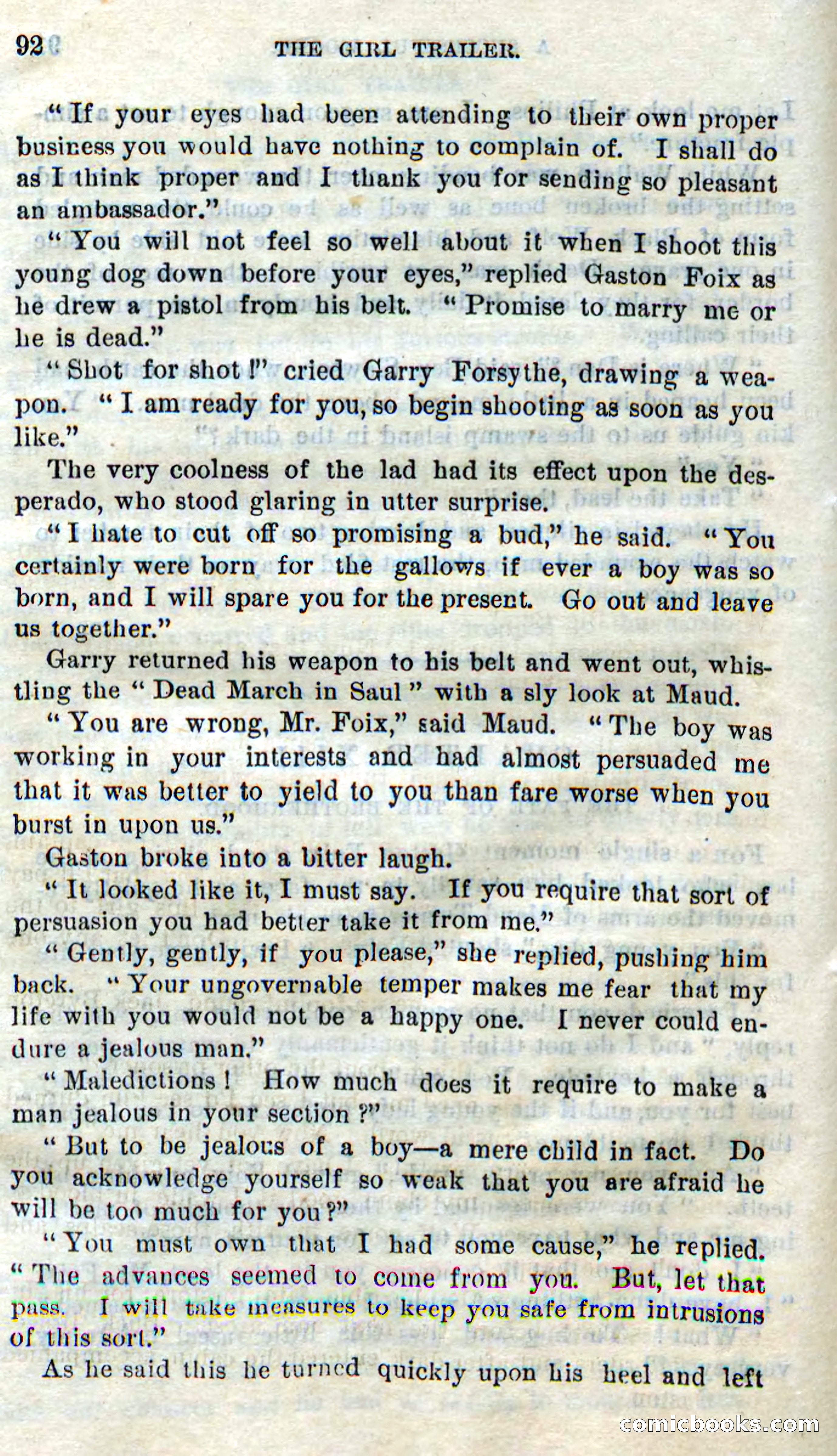 Beadle's Dime Novels No. 305: The Girl Scout — page 88 of 100