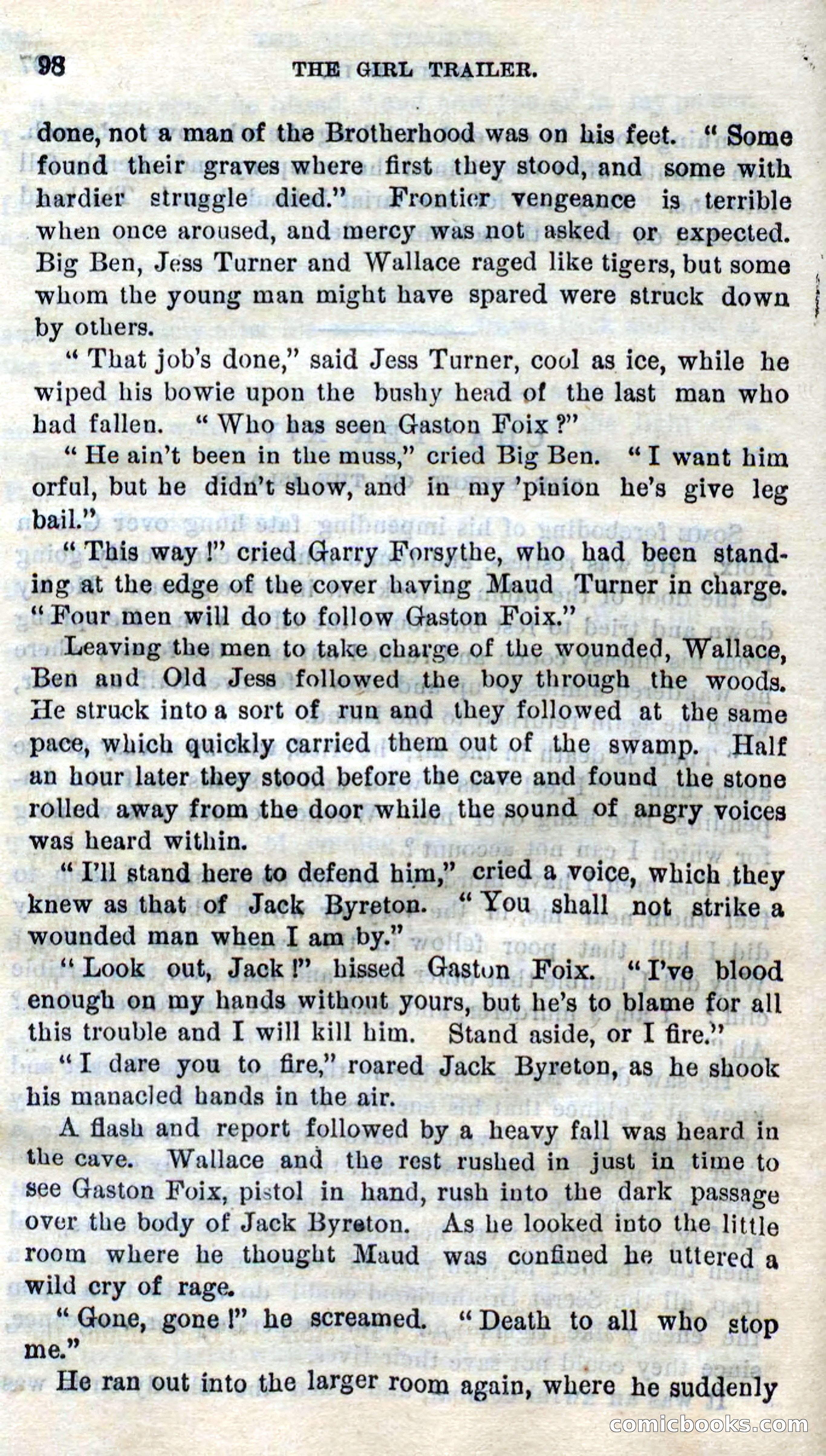 Beadle's Dime Novels No. 305: The Girl Scout — page 94 of 100