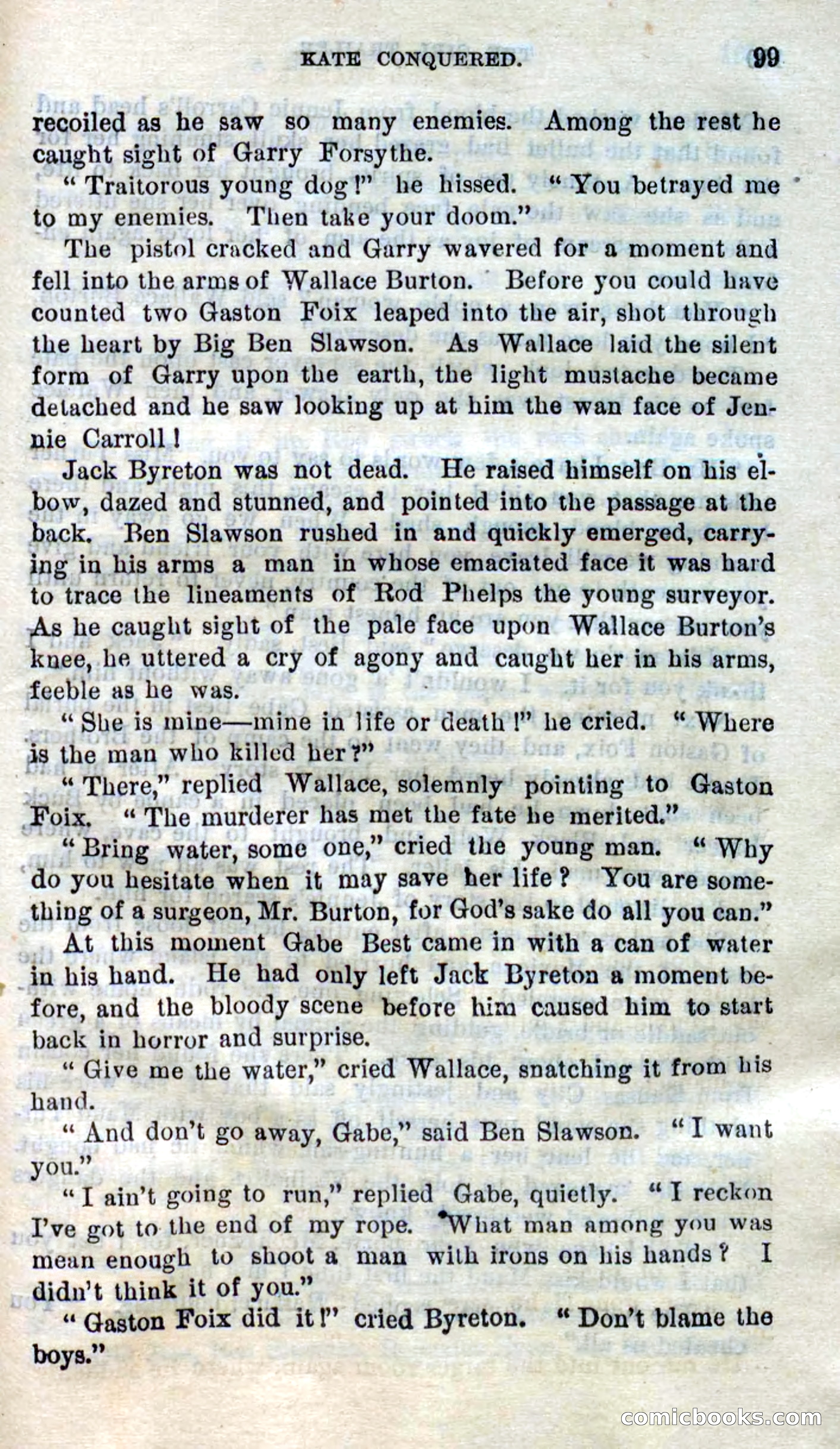 Beadle's Dime Novels No. 305: The Girl Scout — page 95 of 100
