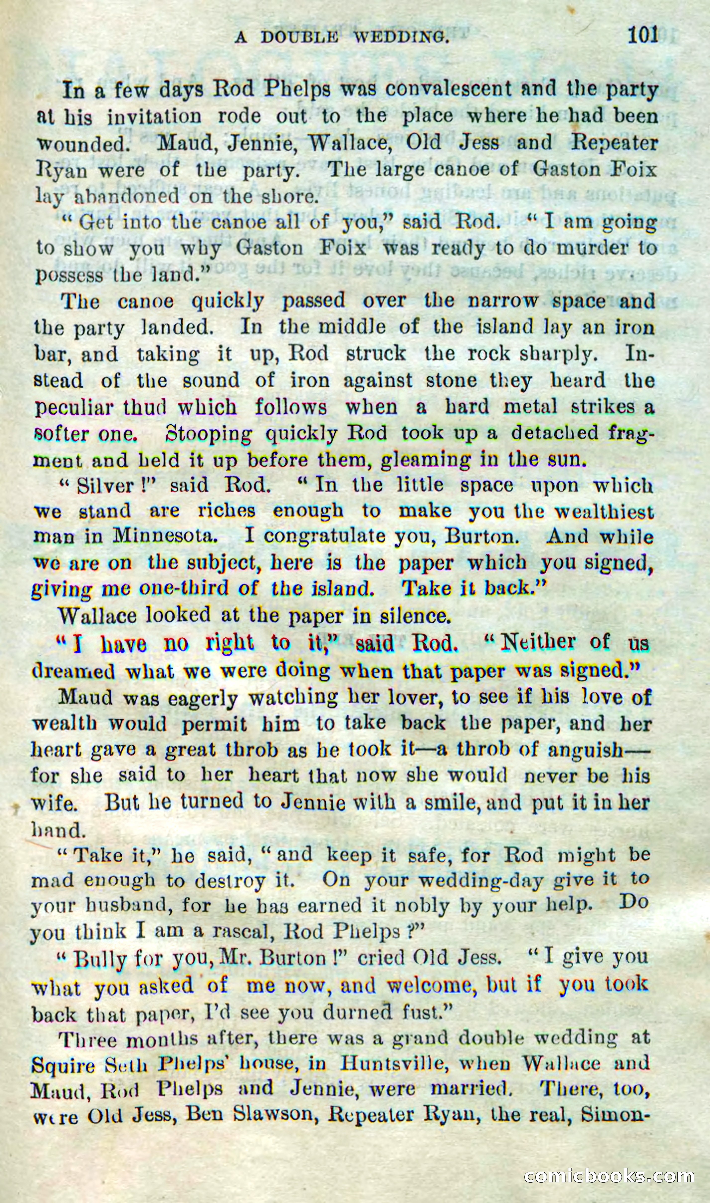Beadle's Dime Novels No. 305: The Girl Scout — page 97 of 100