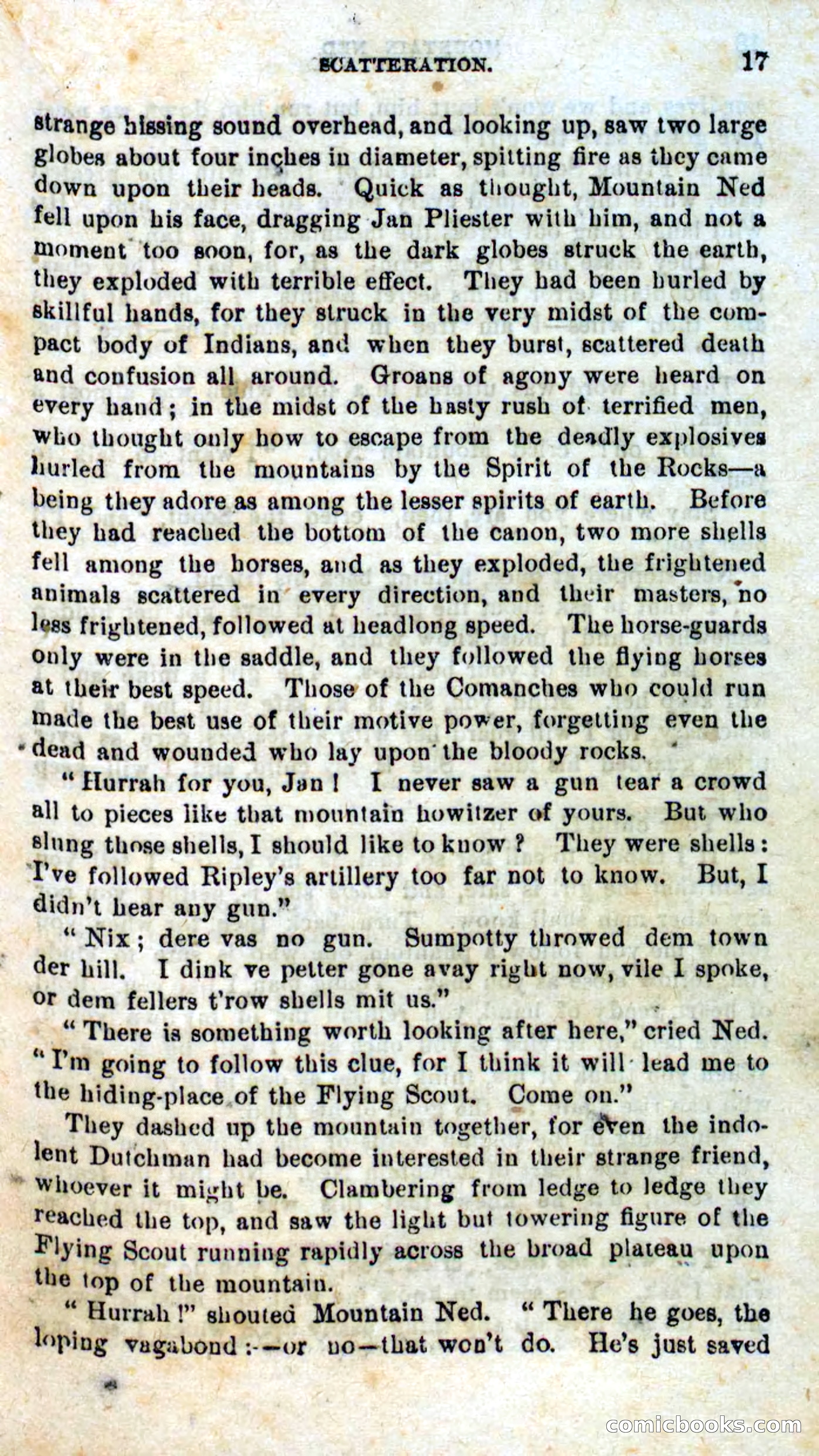 Beadle's Dime Novels No. 309: Mountain Ned — page 15 of 100