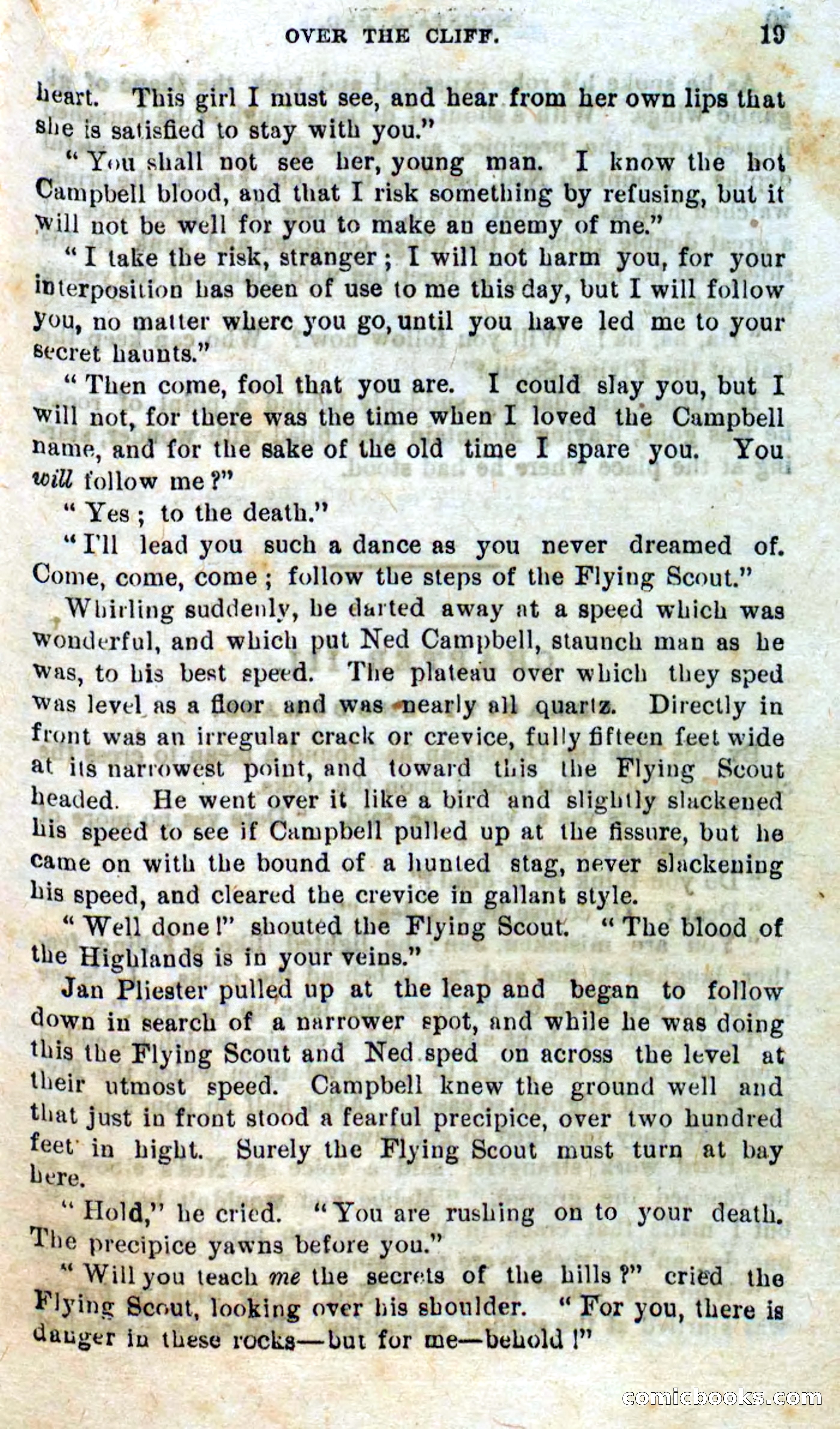 Beadle's Dime Novels No. 309: Mountain Ned — page 17 of 100