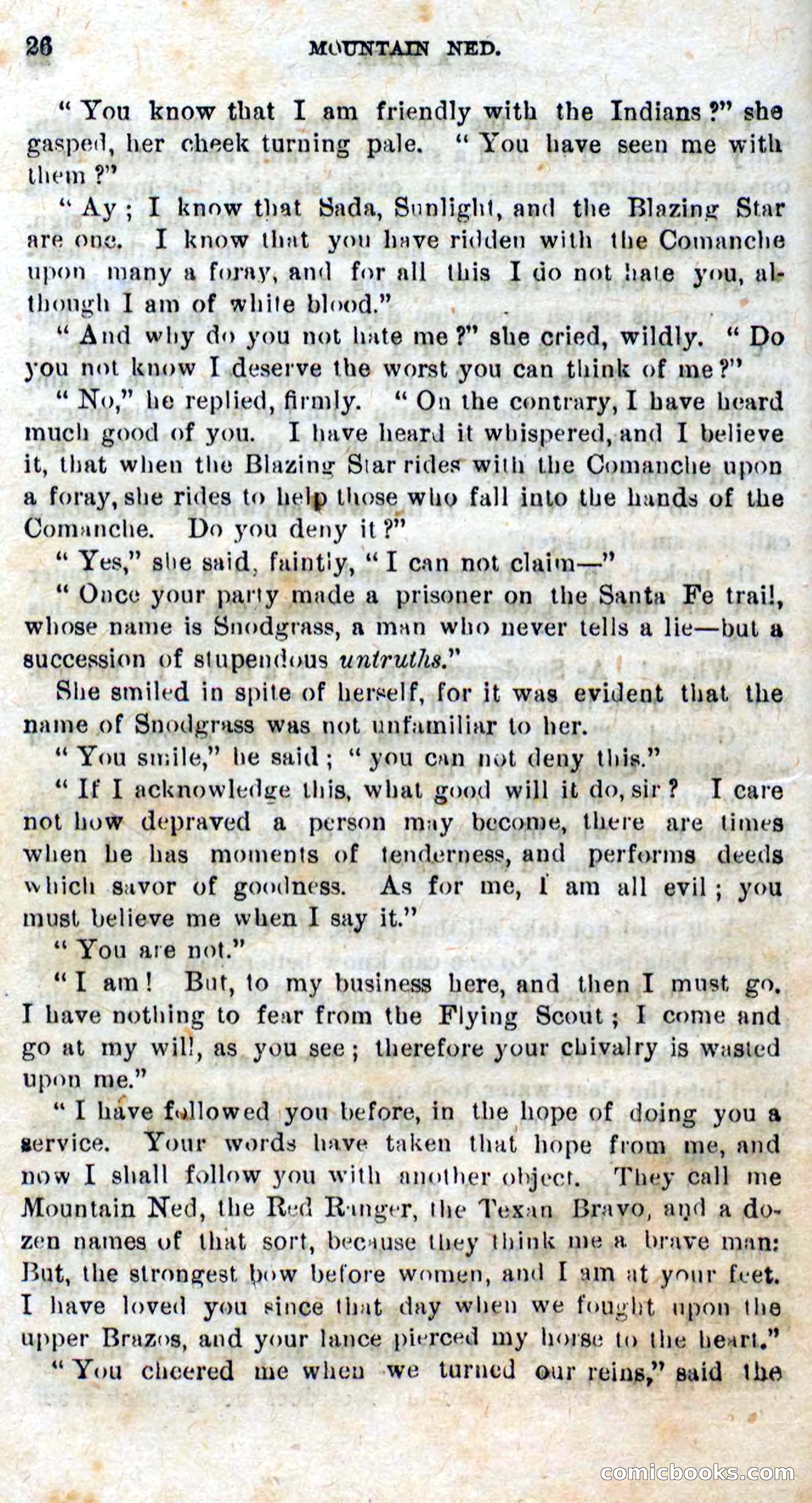Beadle's Dime Novels No. 309: Mountain Ned — page 24 of 100