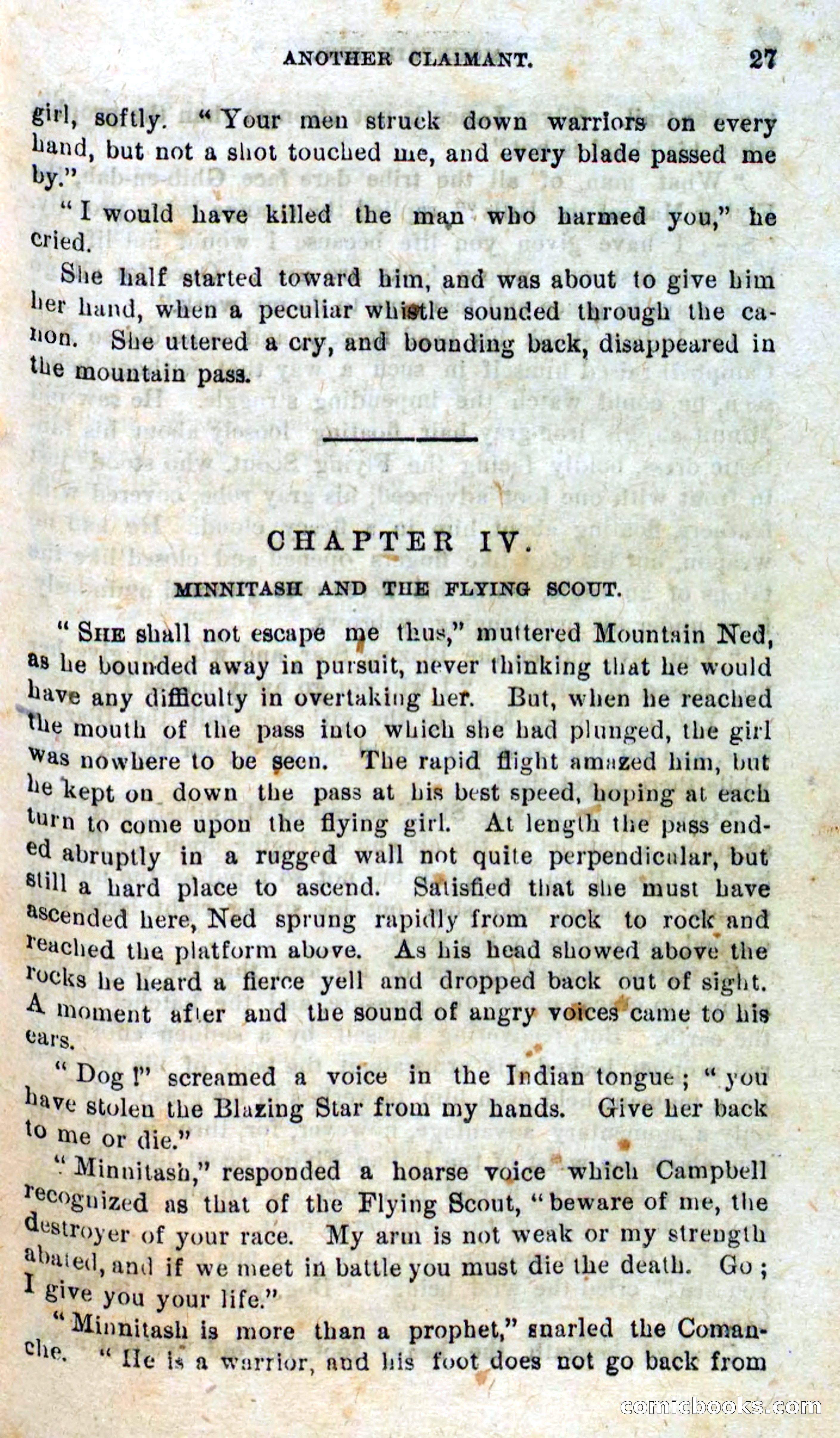 Beadle's Dime Novels No. 309: Mountain Ned — page 25 of 100