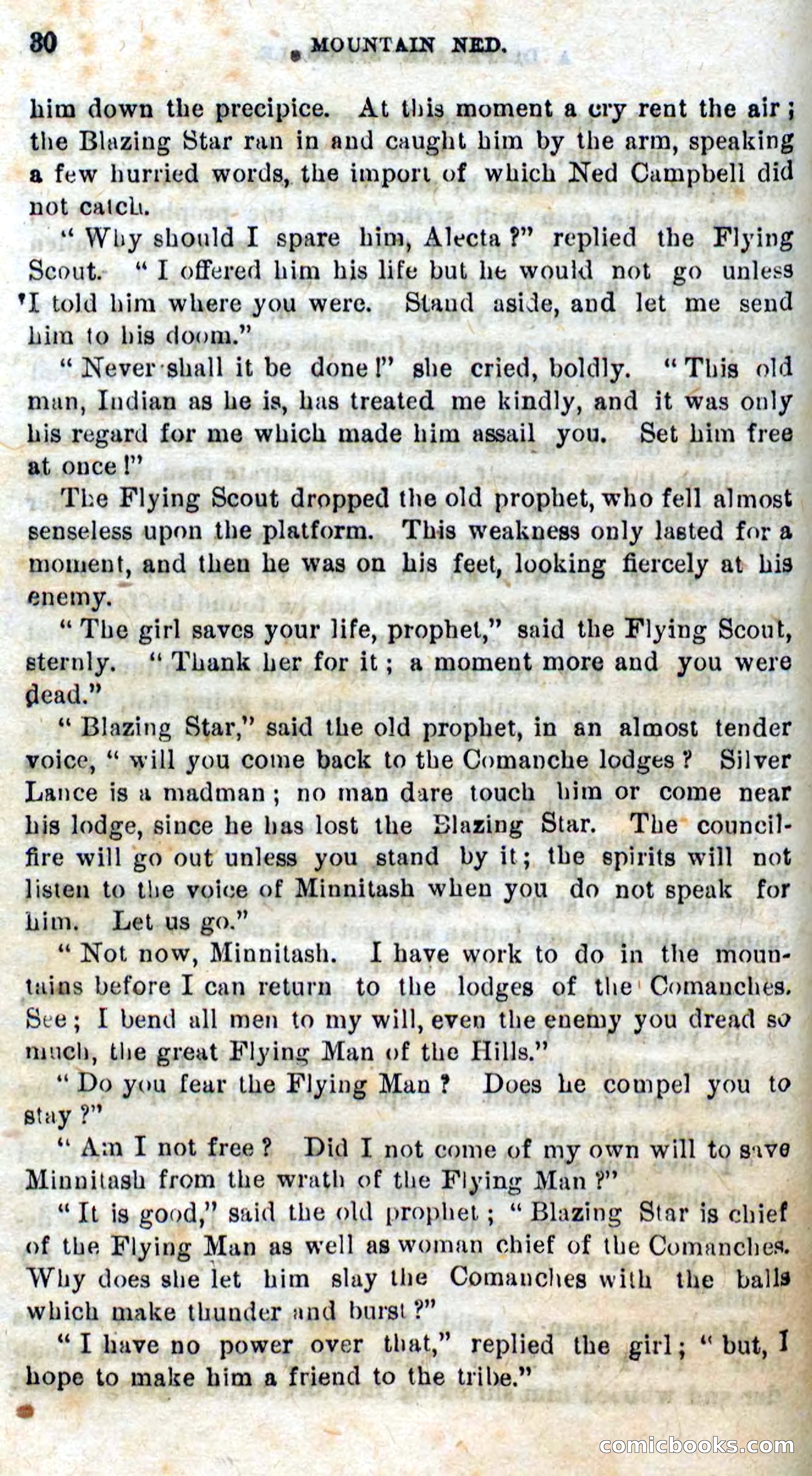 Beadle's Dime Novels No. 309: Mountain Ned — page 28 of 100