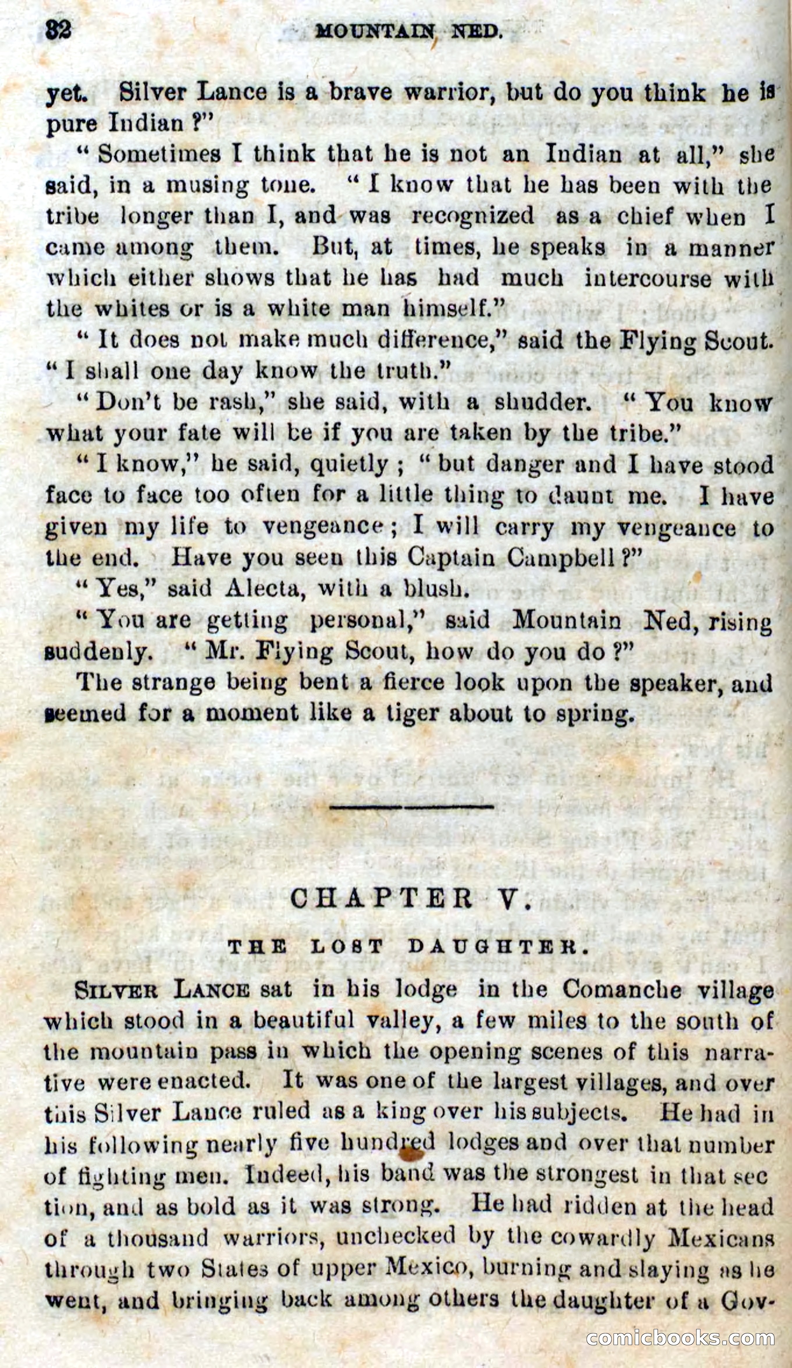 Beadle's Dime Novels No. 309: Mountain Ned — page 30 of 100