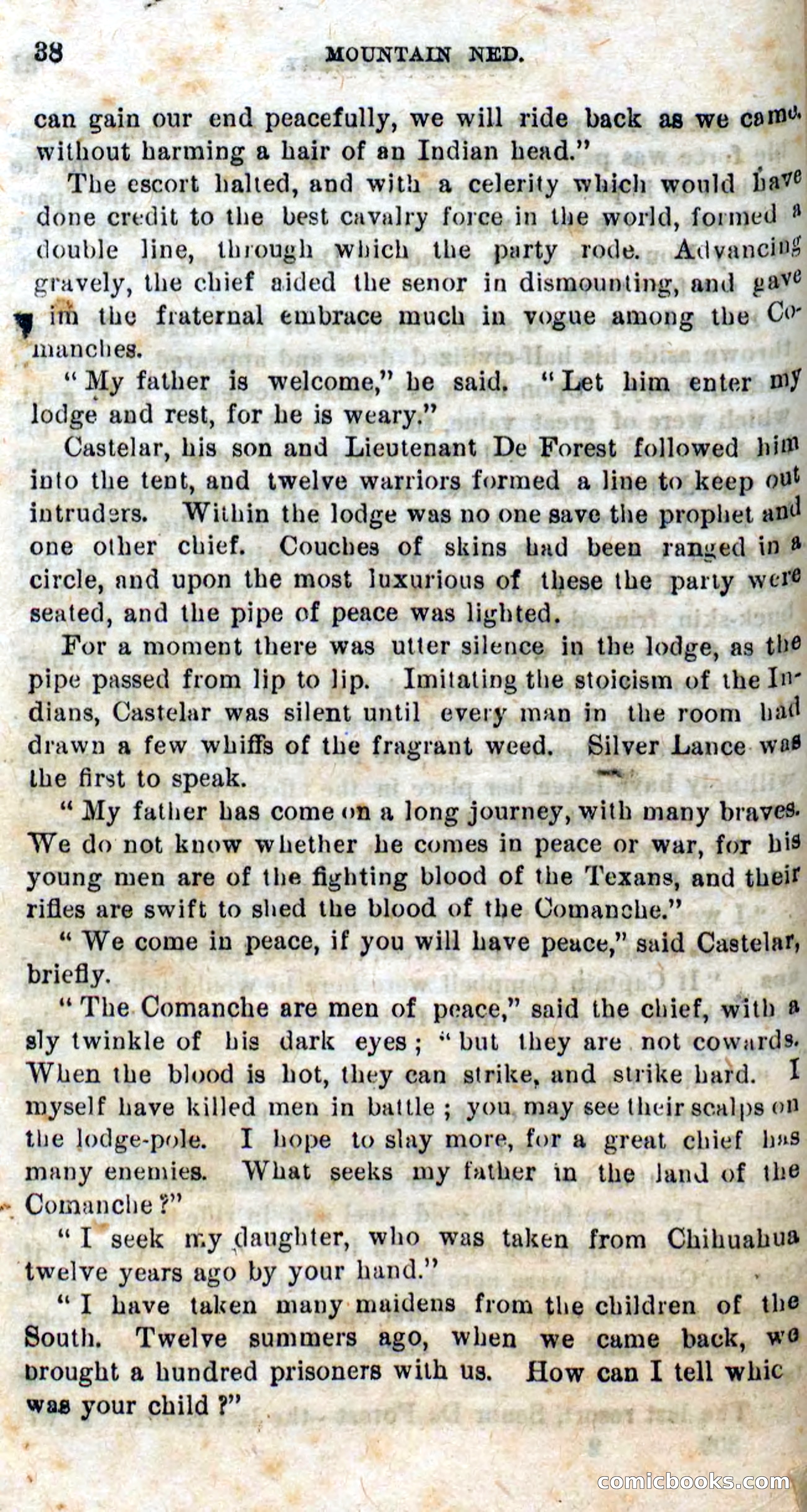 Beadle's Dime Novels No. 309: Mountain Ned — page 36 of 100