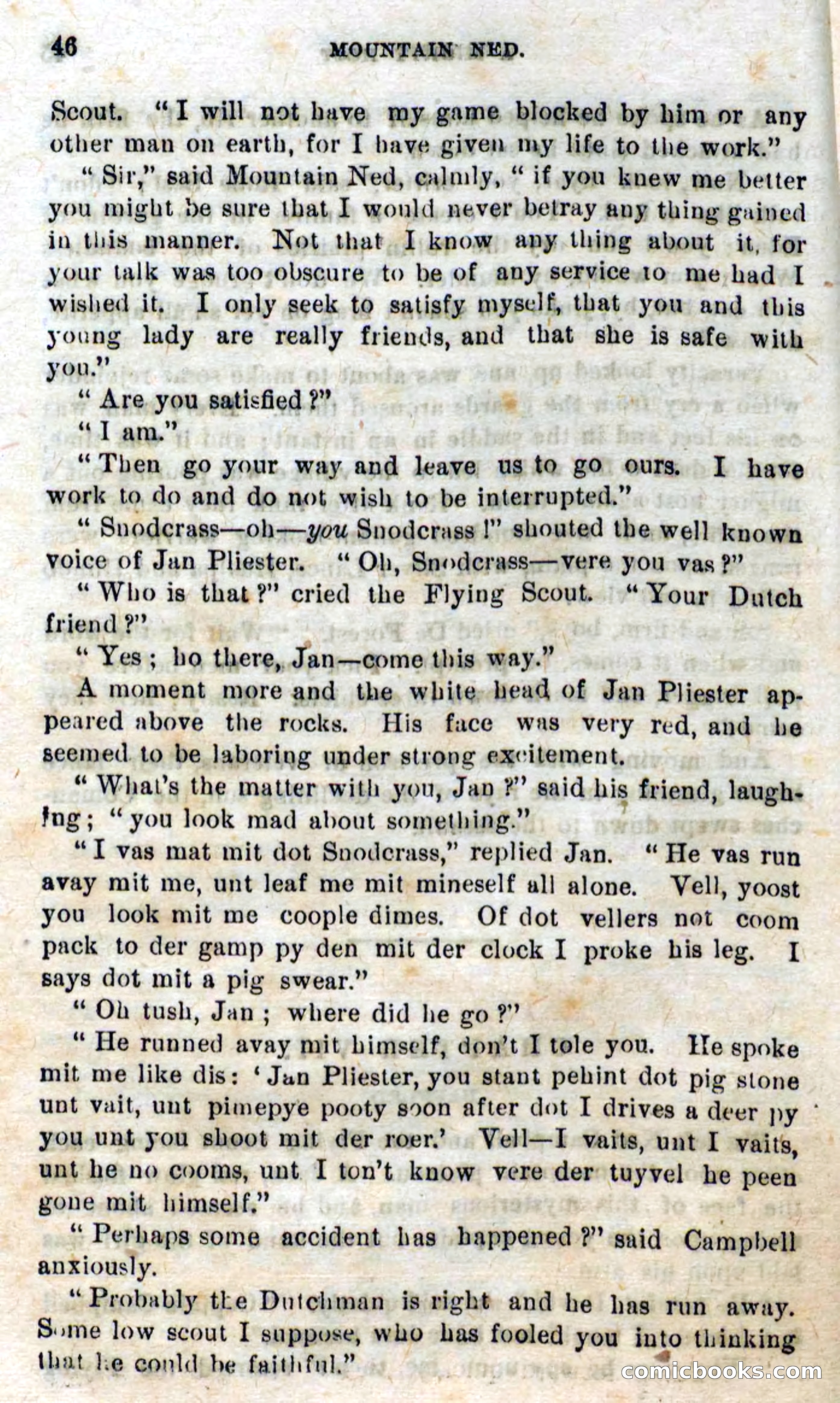 Beadle's Dime Novels No. 309: Mountain Ned — page 44 of 100