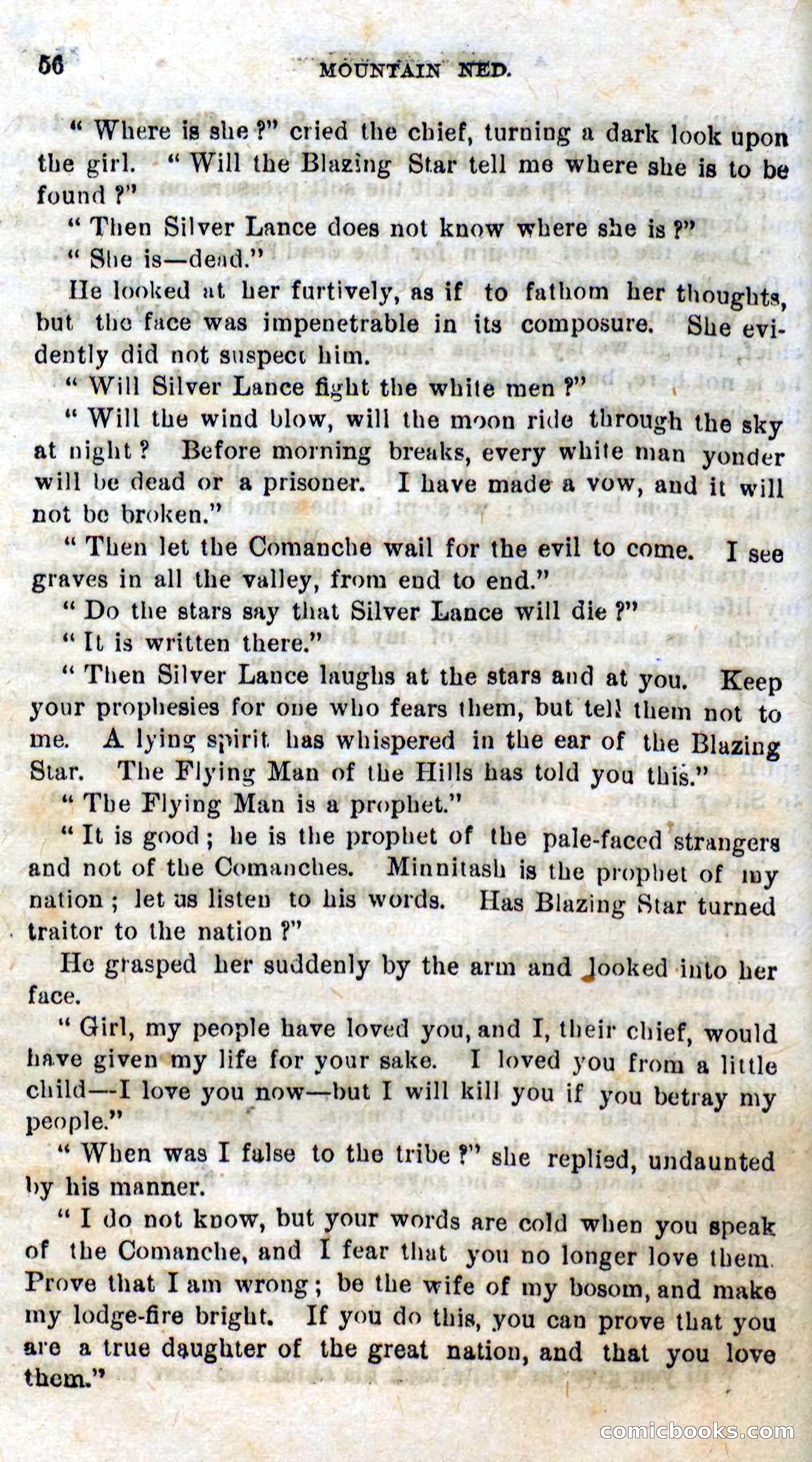 Beadle's Dime Novels No. 309: Mountain Ned — page 54 of 100