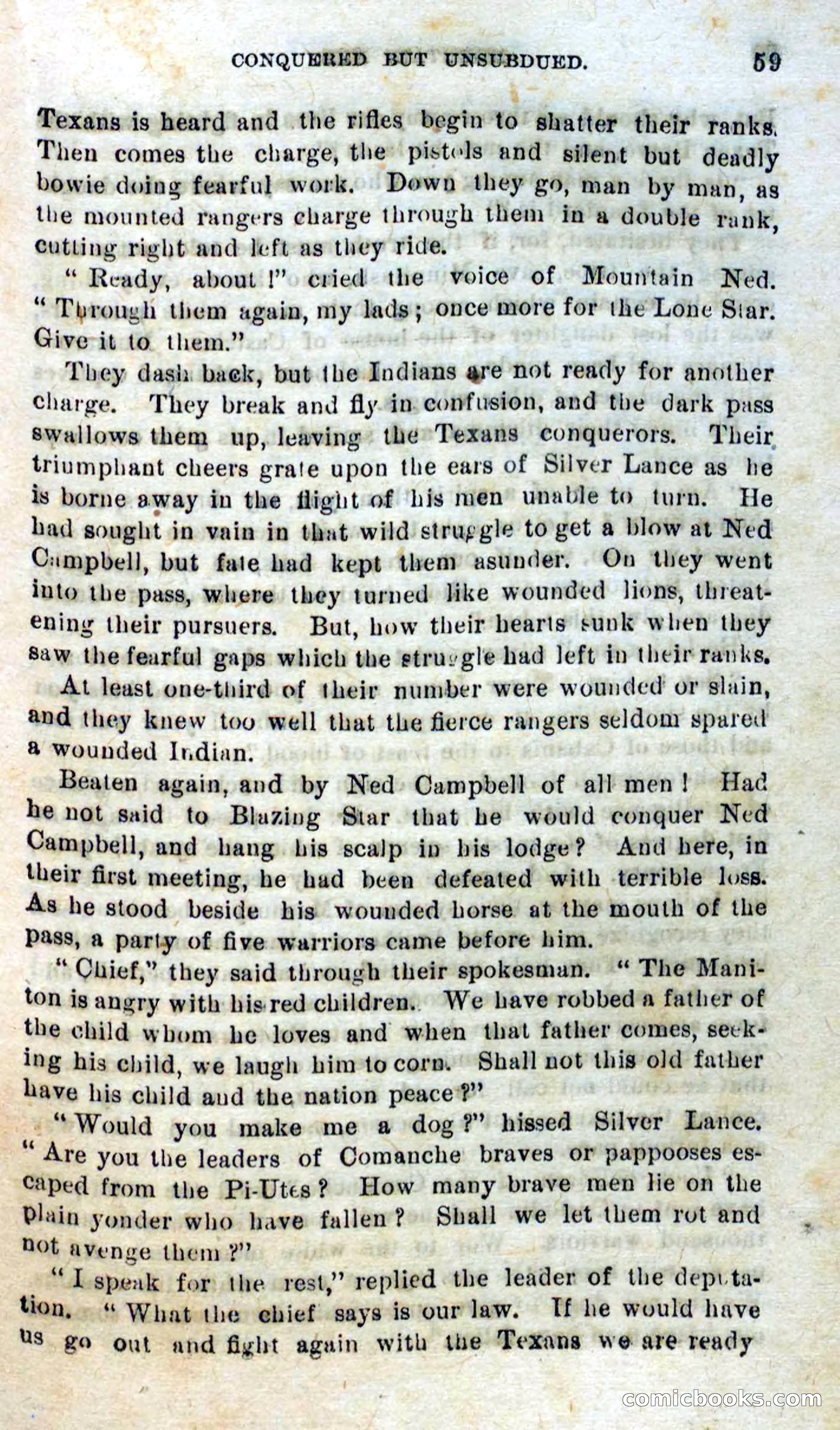 Beadle's Dime Novels No. 309: Mountain Ned — page 57 of 100