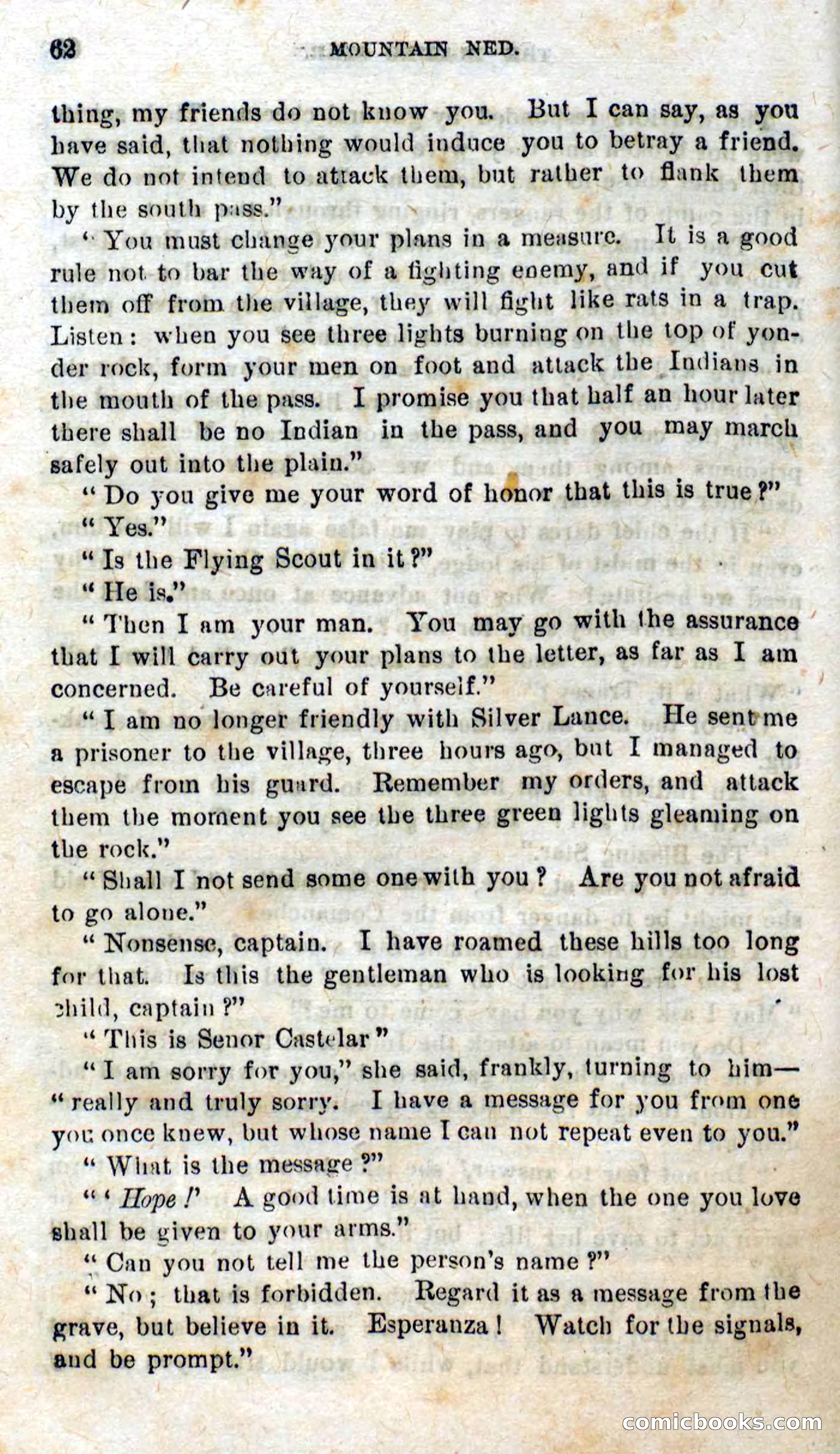 Beadle's Dime Novels No. 309: Mountain Ned — page 60 of 100