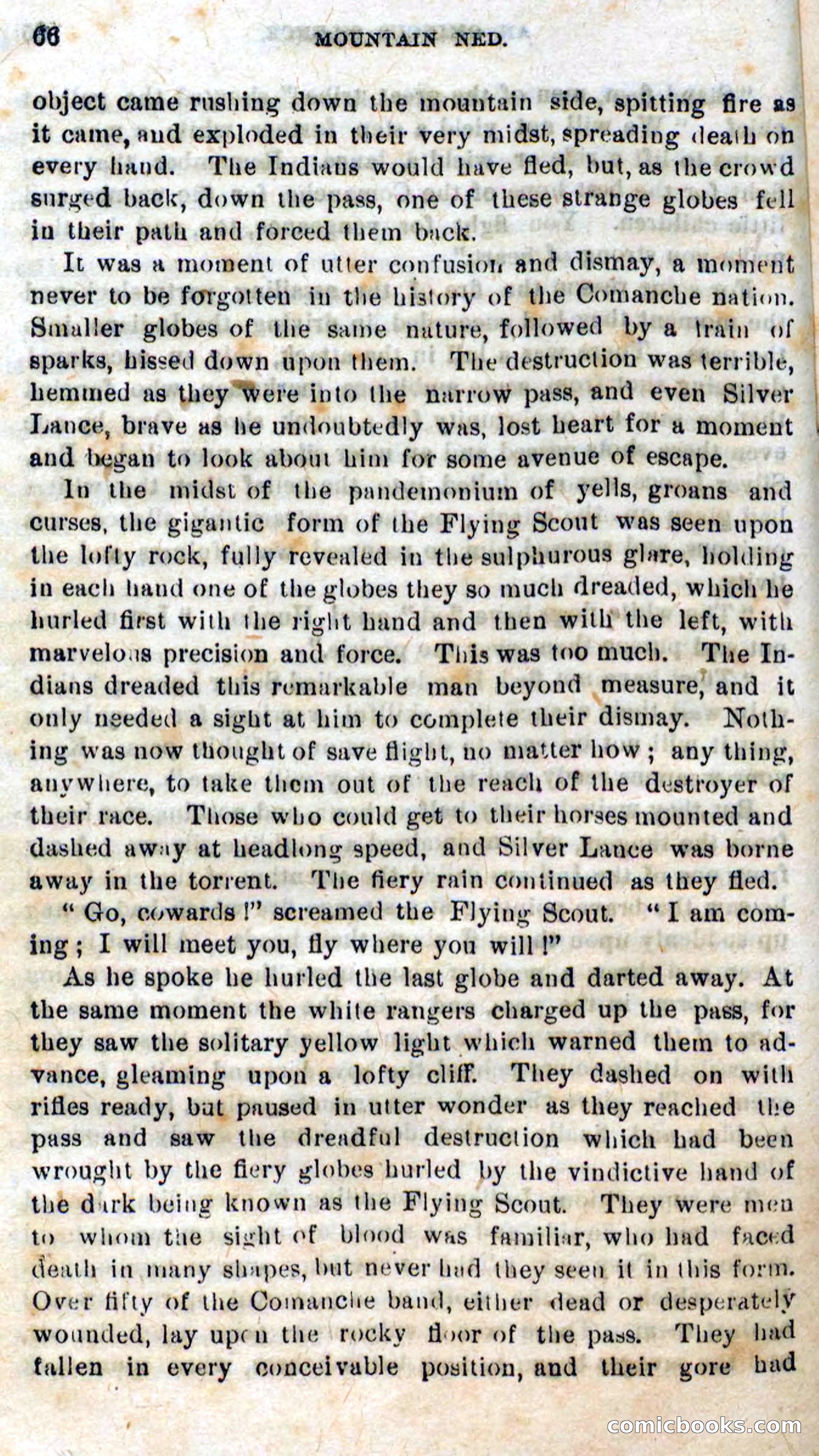 Beadle's Dime Novels No. 309: Mountain Ned — page 64 of 100