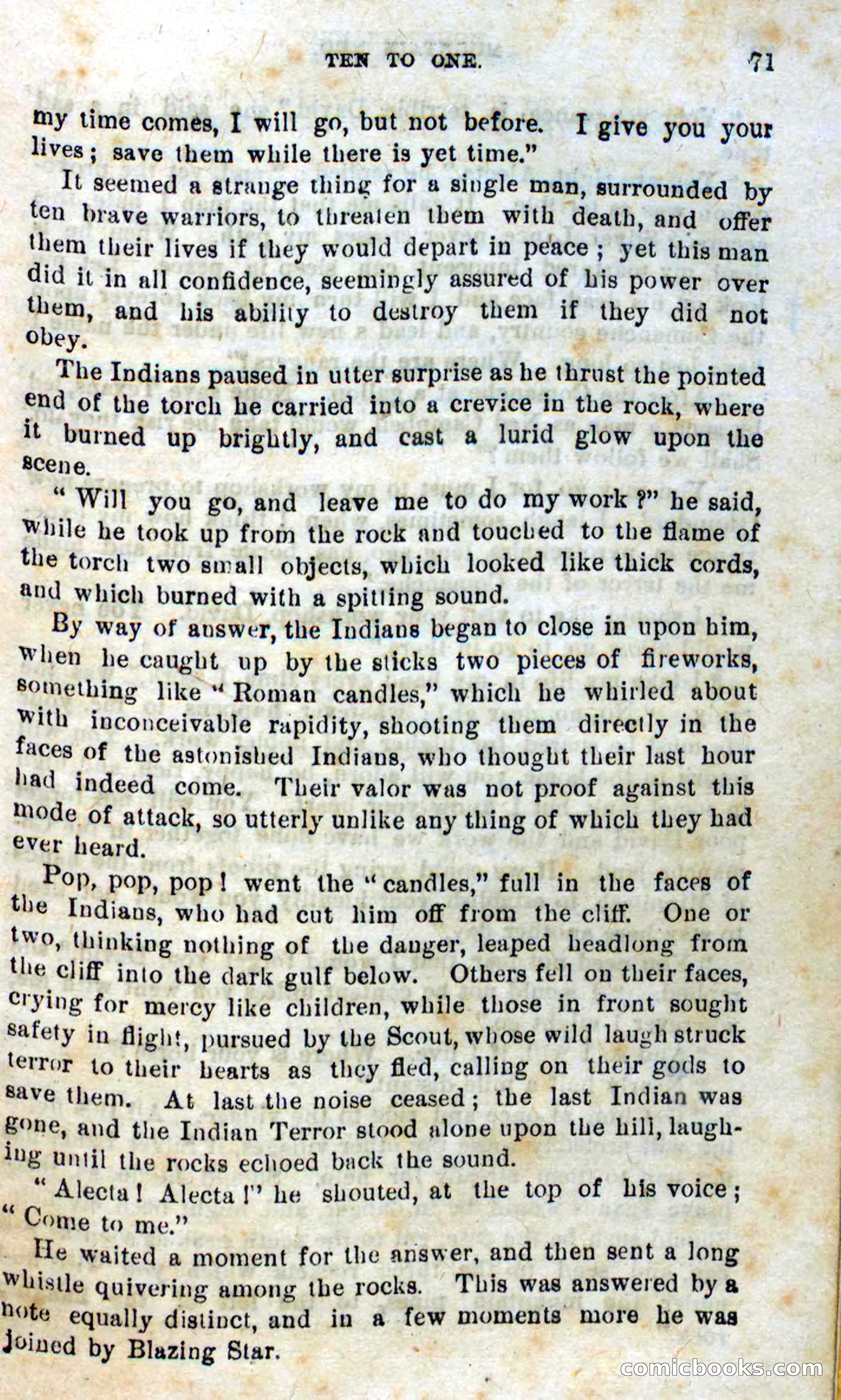 Beadle's Dime Novels No. 309: Mountain Ned — page 69 of 100
