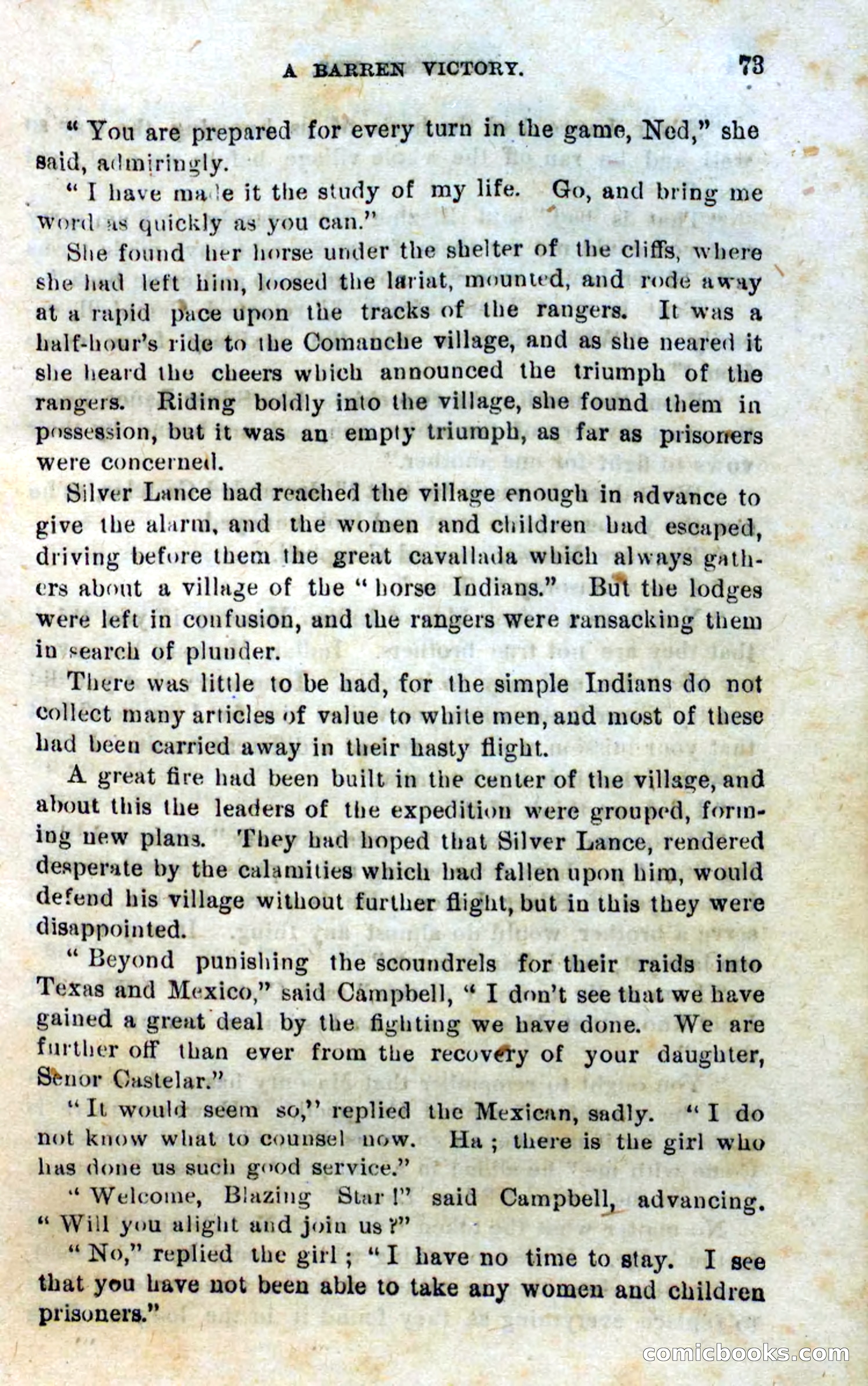 Beadle's Dime Novels No. 309: Mountain Ned — page 71 of 100