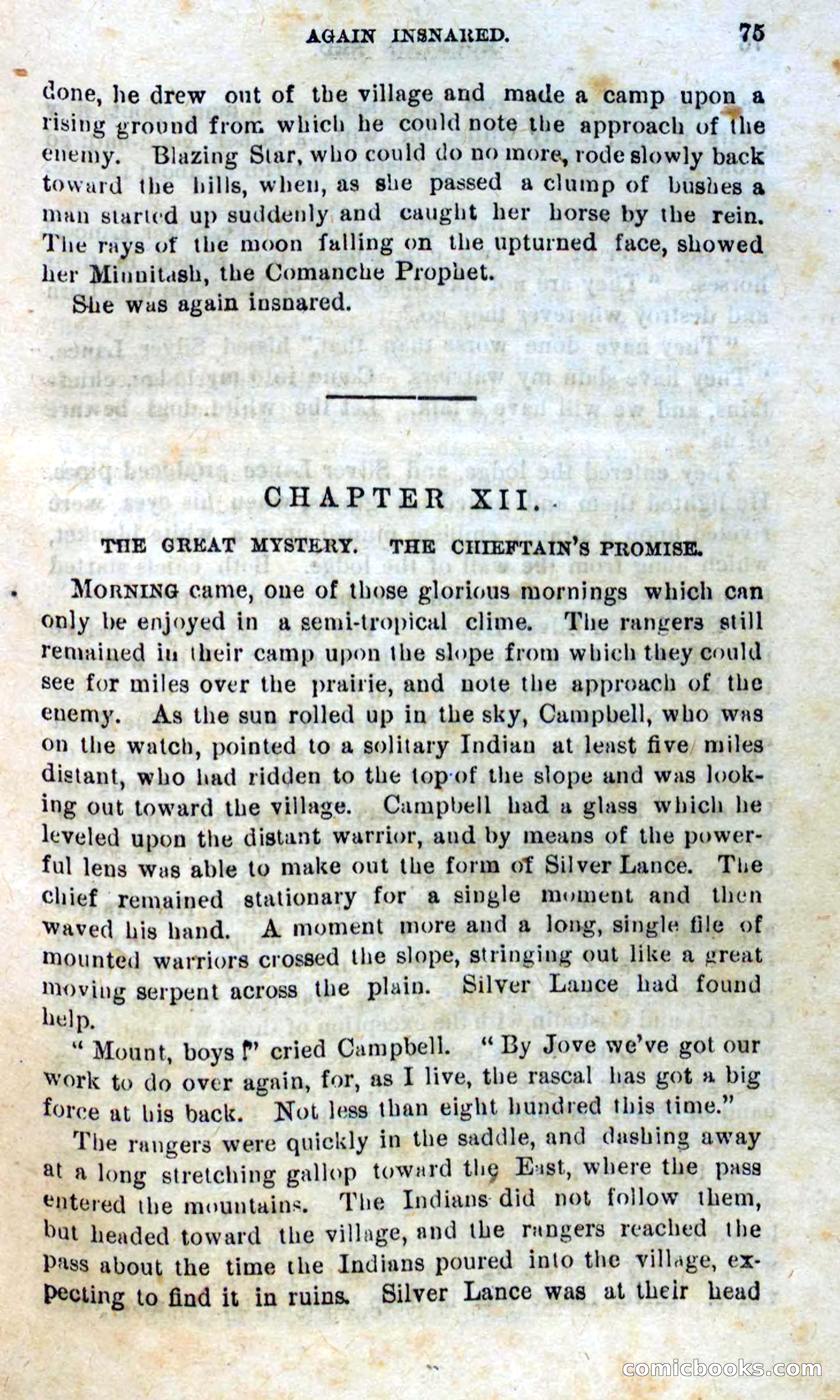 Beadle's Dime Novels No. 309: Mountain Ned — page 73 of 100