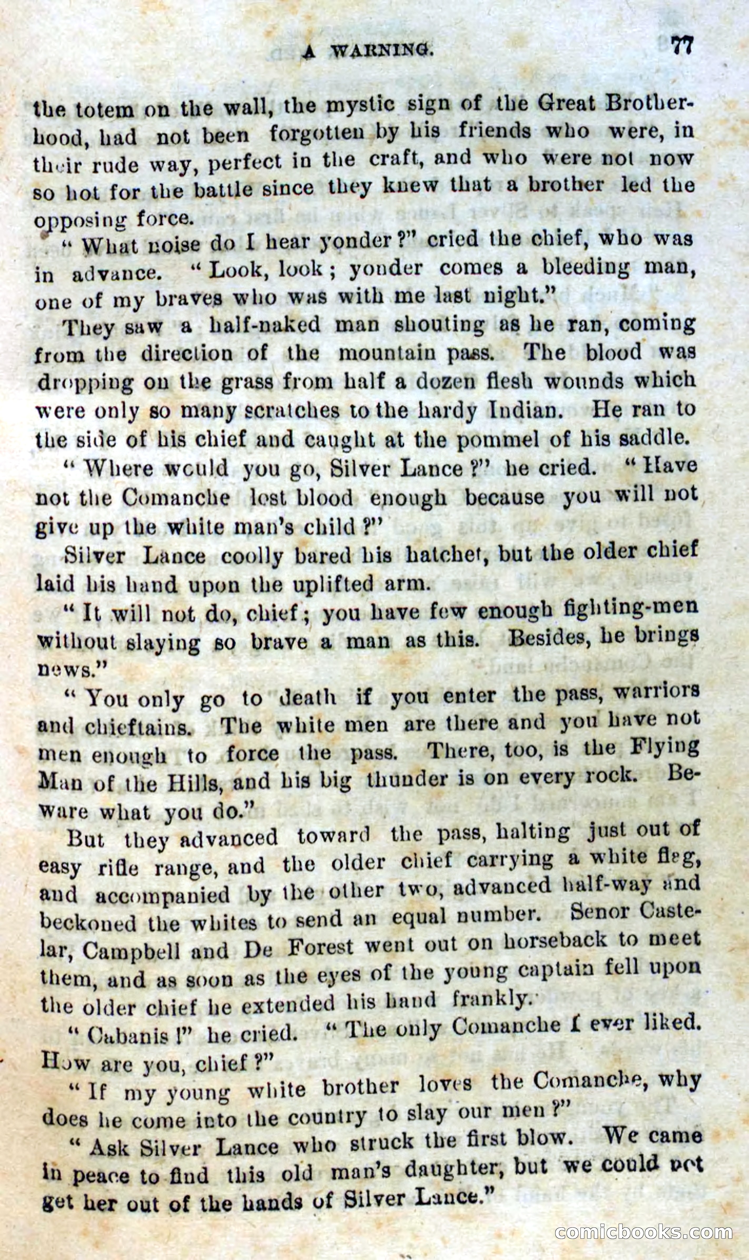 Beadle's Dime Novels No. 309: Mountain Ned — page 75 of 100