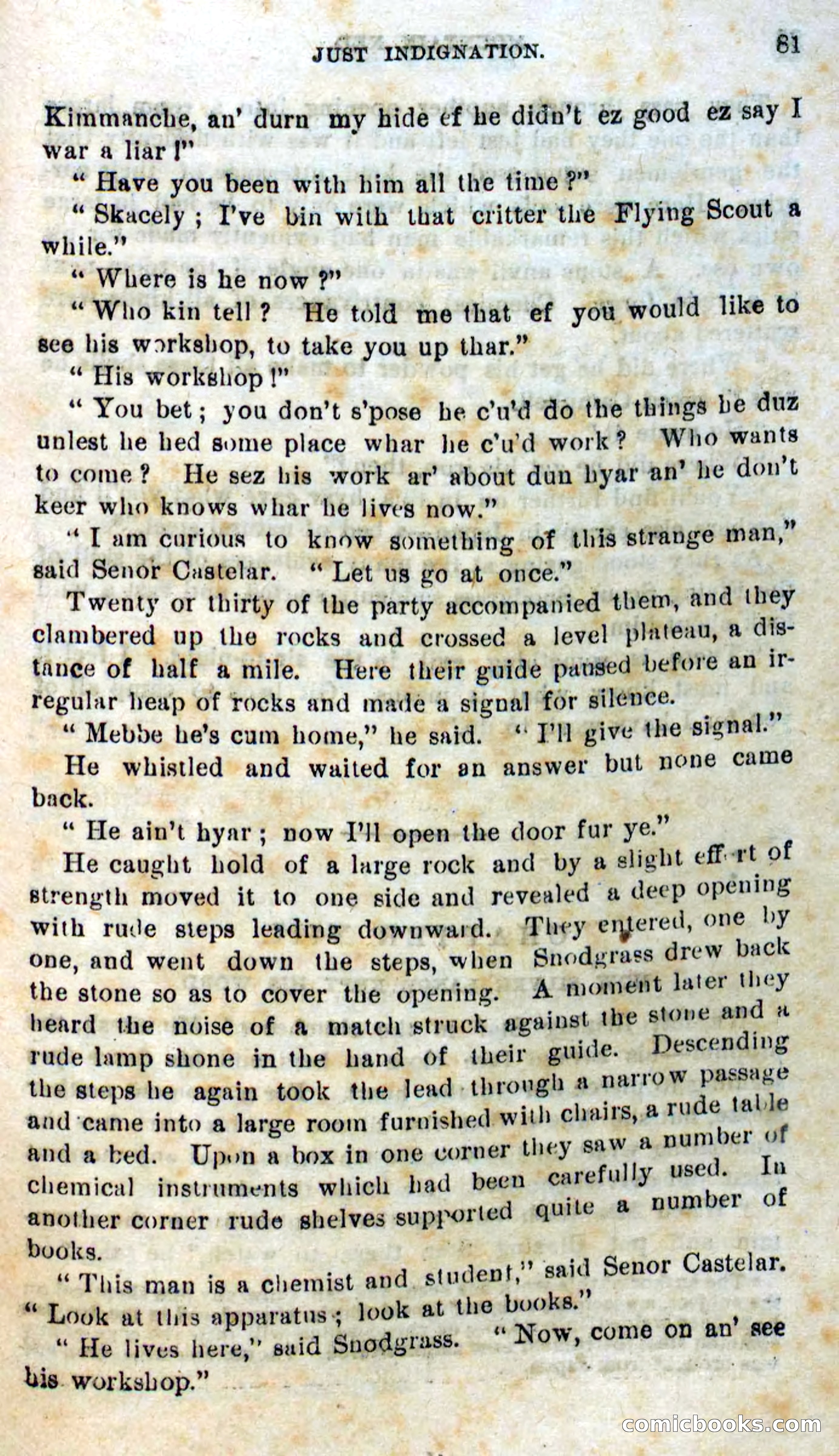Beadle's Dime Novels No. 309: Mountain Ned — page 79 of 100
