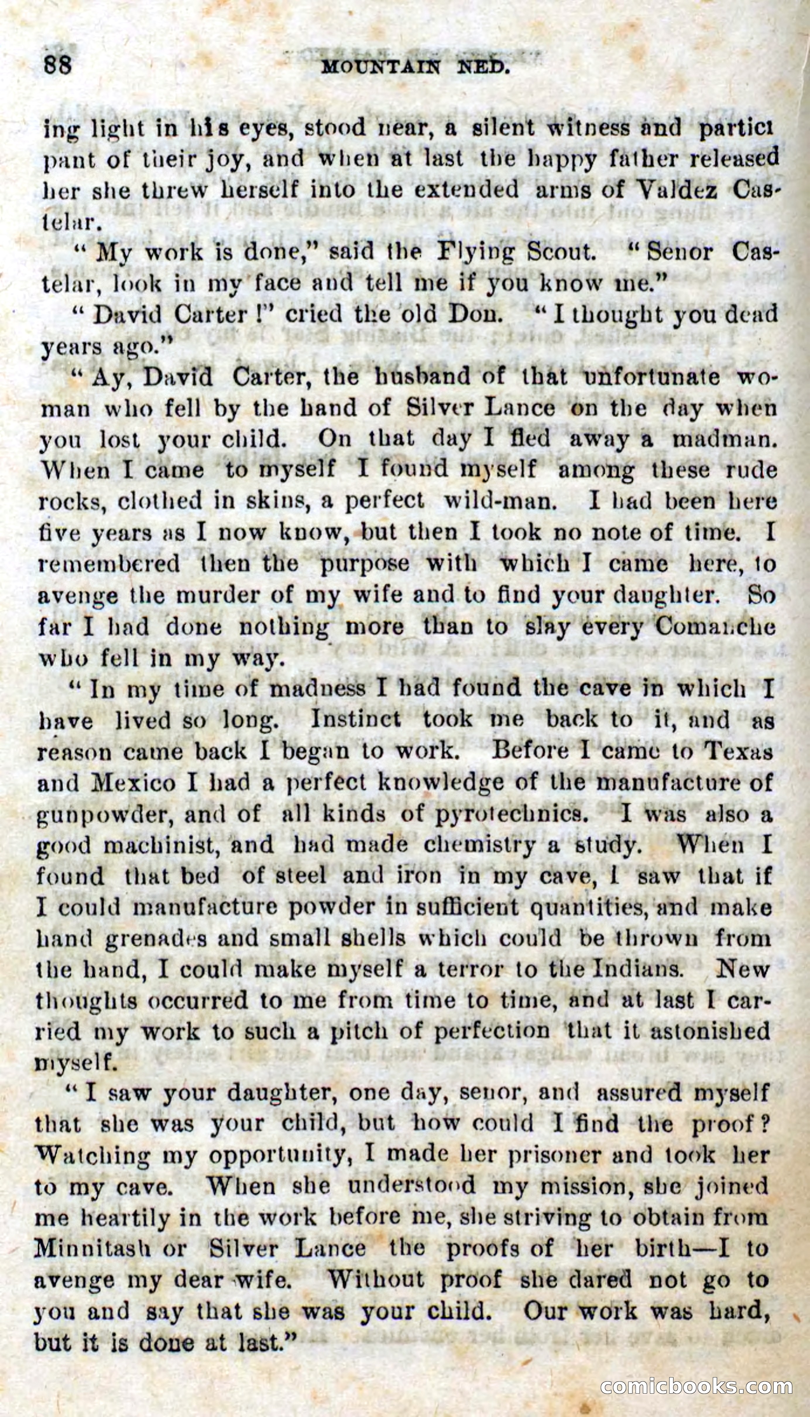 Beadle's Dime Novels No. 309: Mountain Ned — page 86 of 100