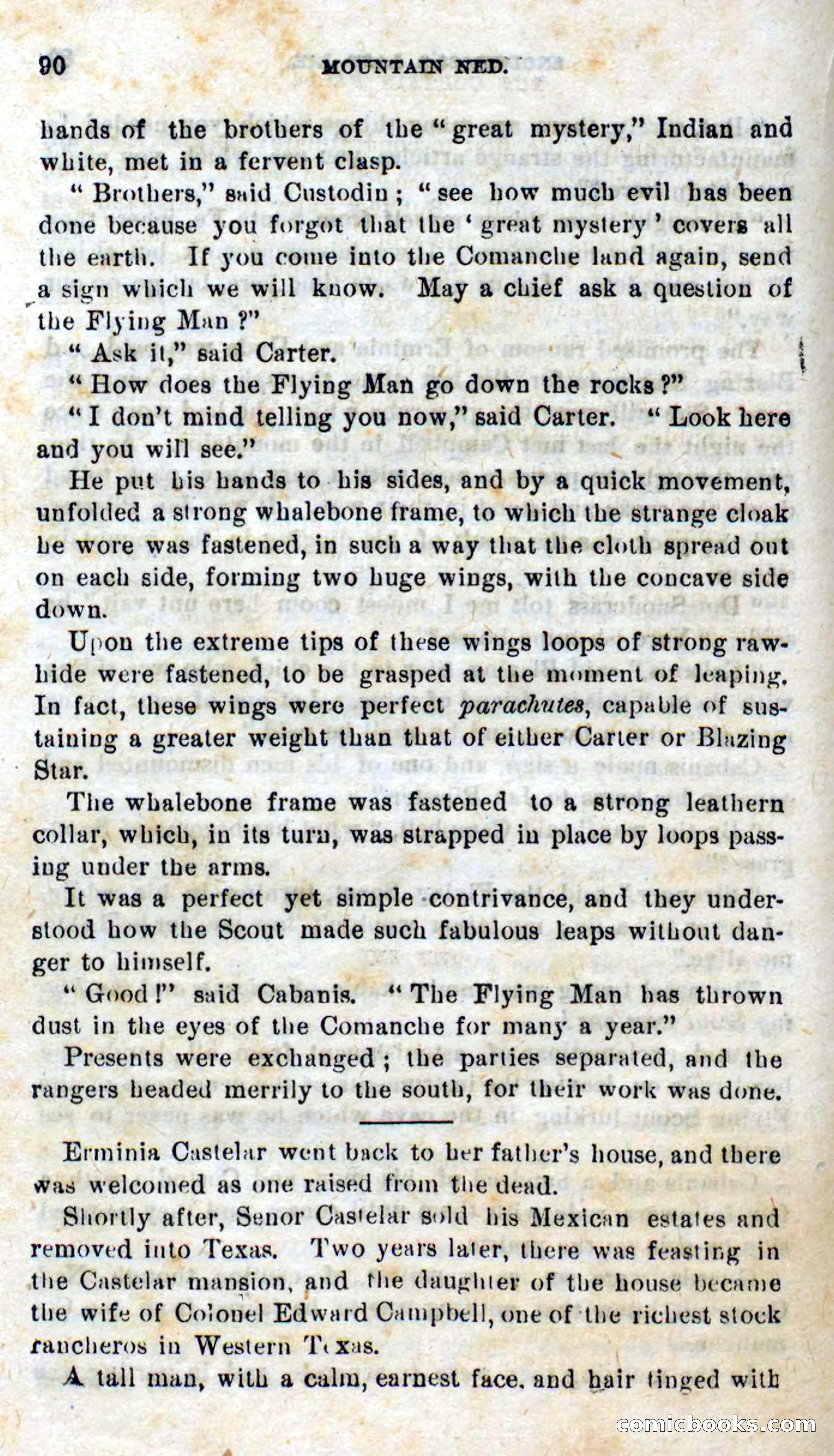 Beadle's Dime Novels No. 309: Mountain Ned — page 88 of 100