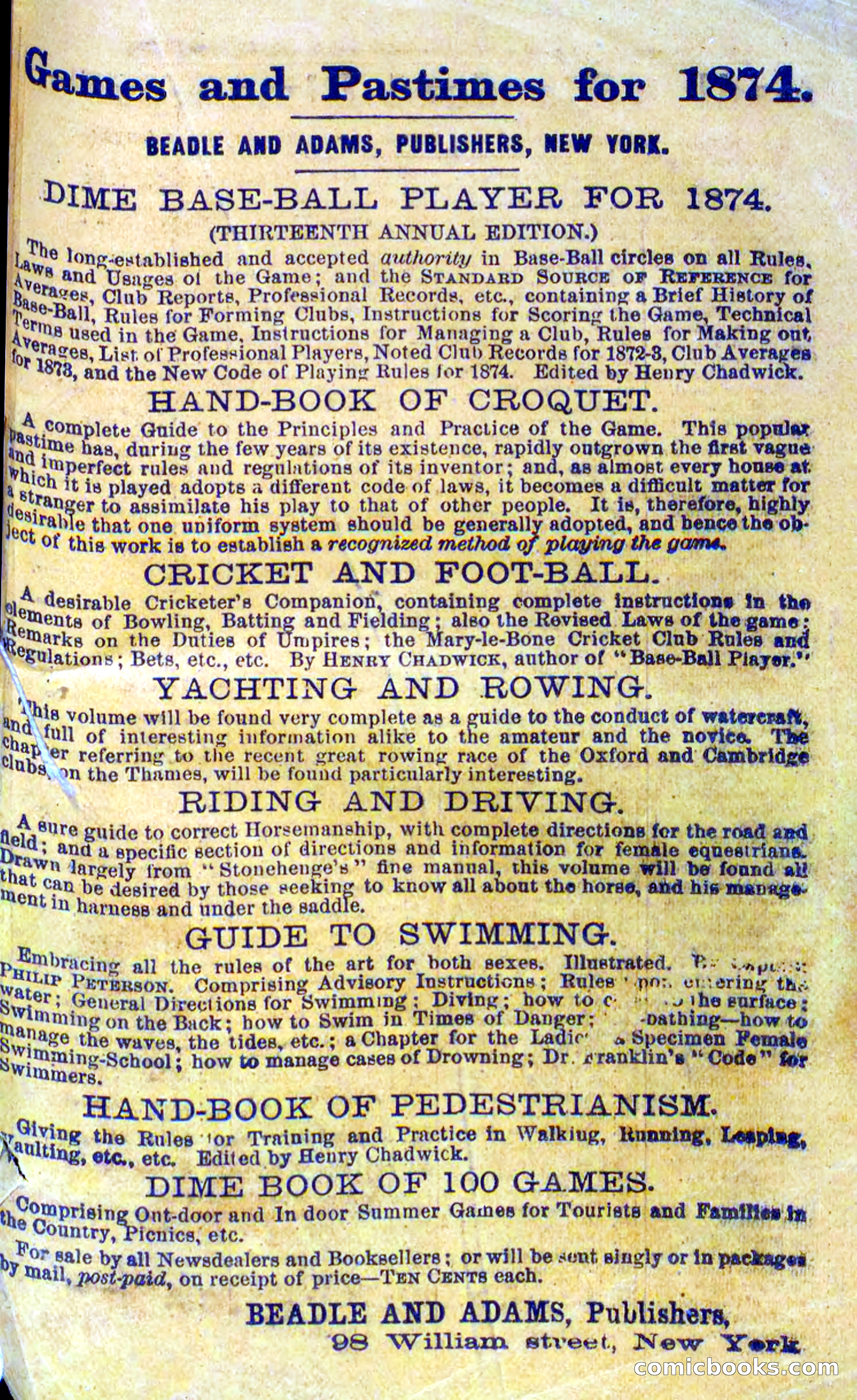 Beadle's Dime Novels No. 309: Mountain Ned — page 99 of 100