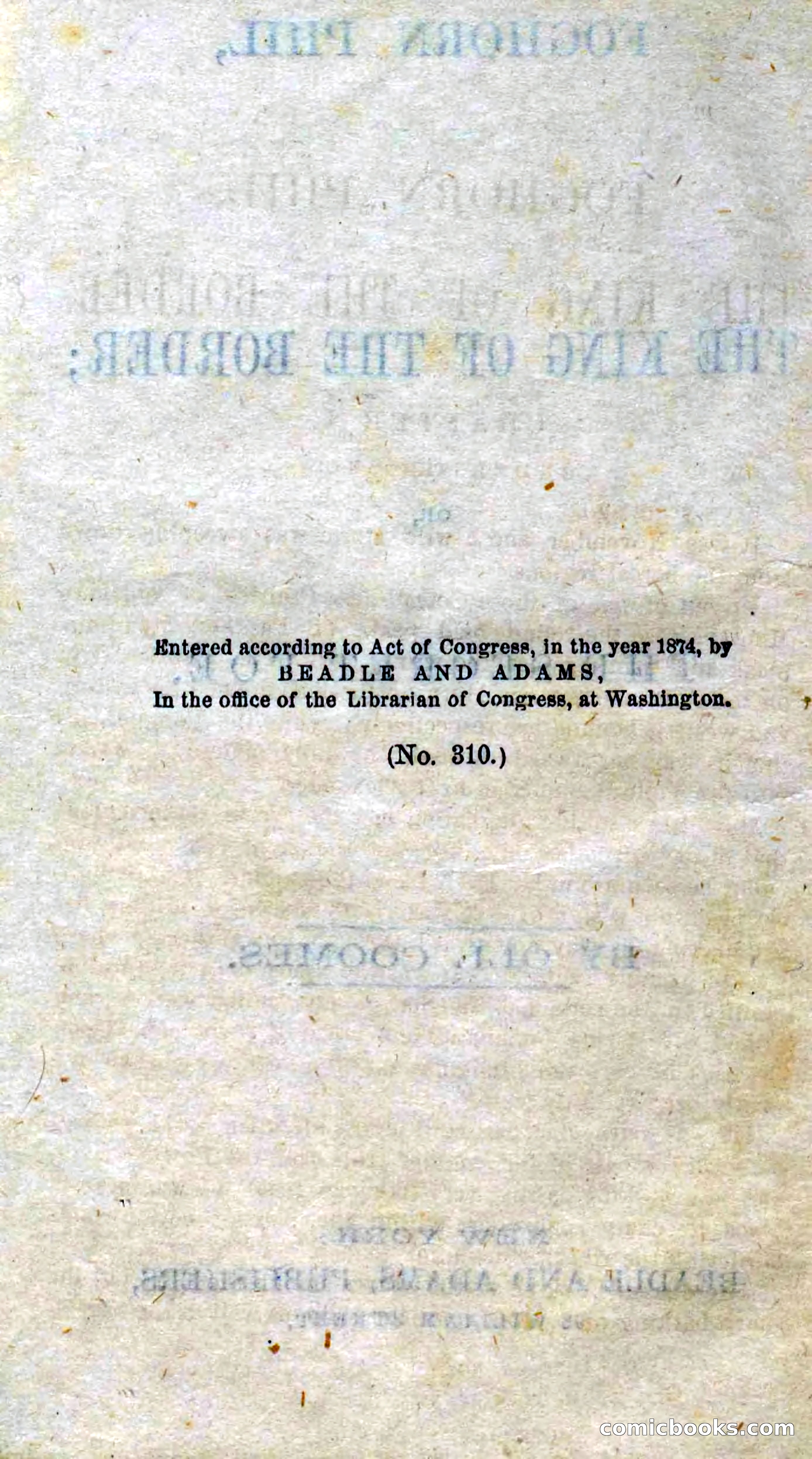 Beadle's Dime Novels No. 310: Foghorn Phil — page 6 of 94