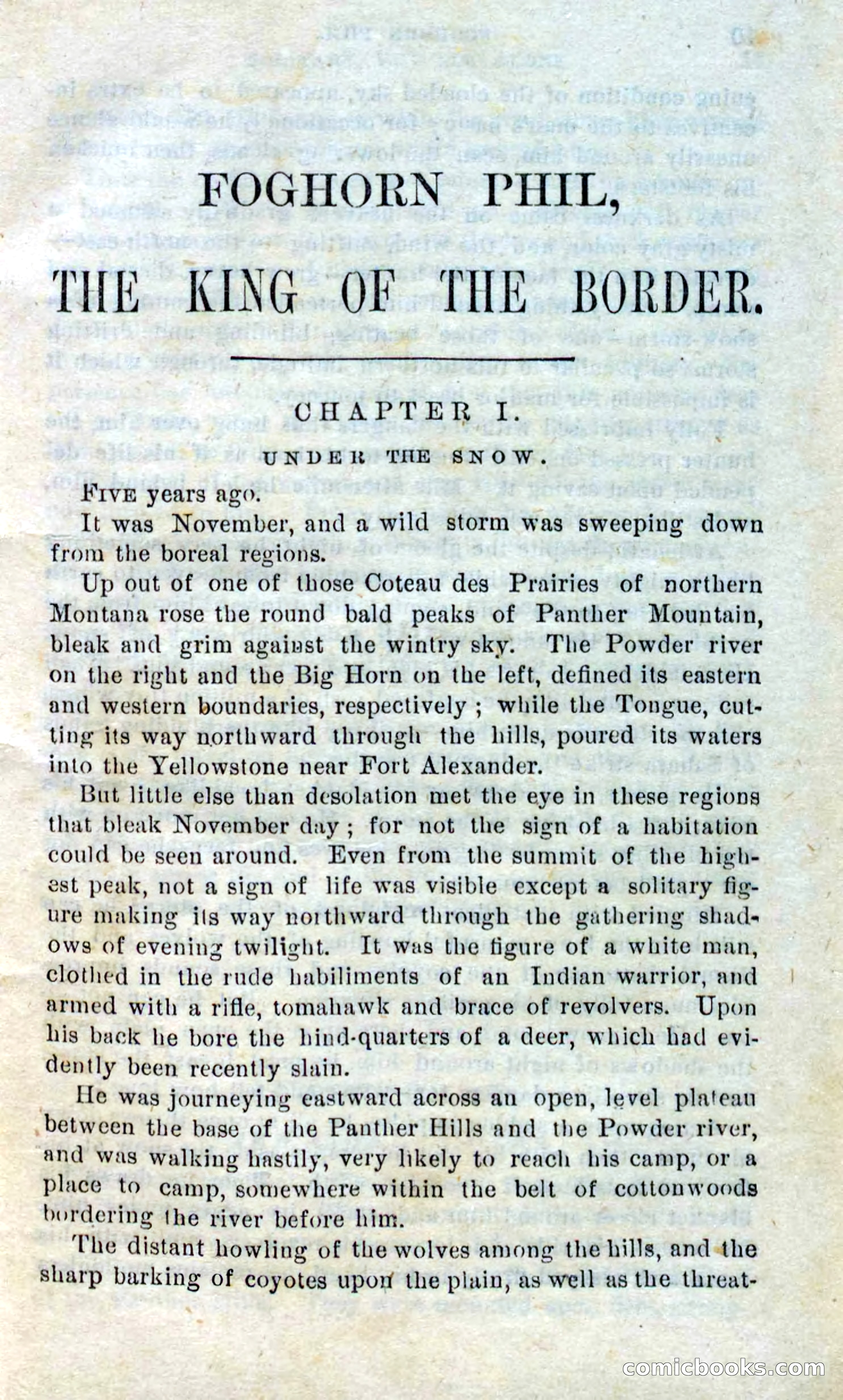 Beadle's Dime Novels No. 310: Foghorn Phil — page 7 of 94