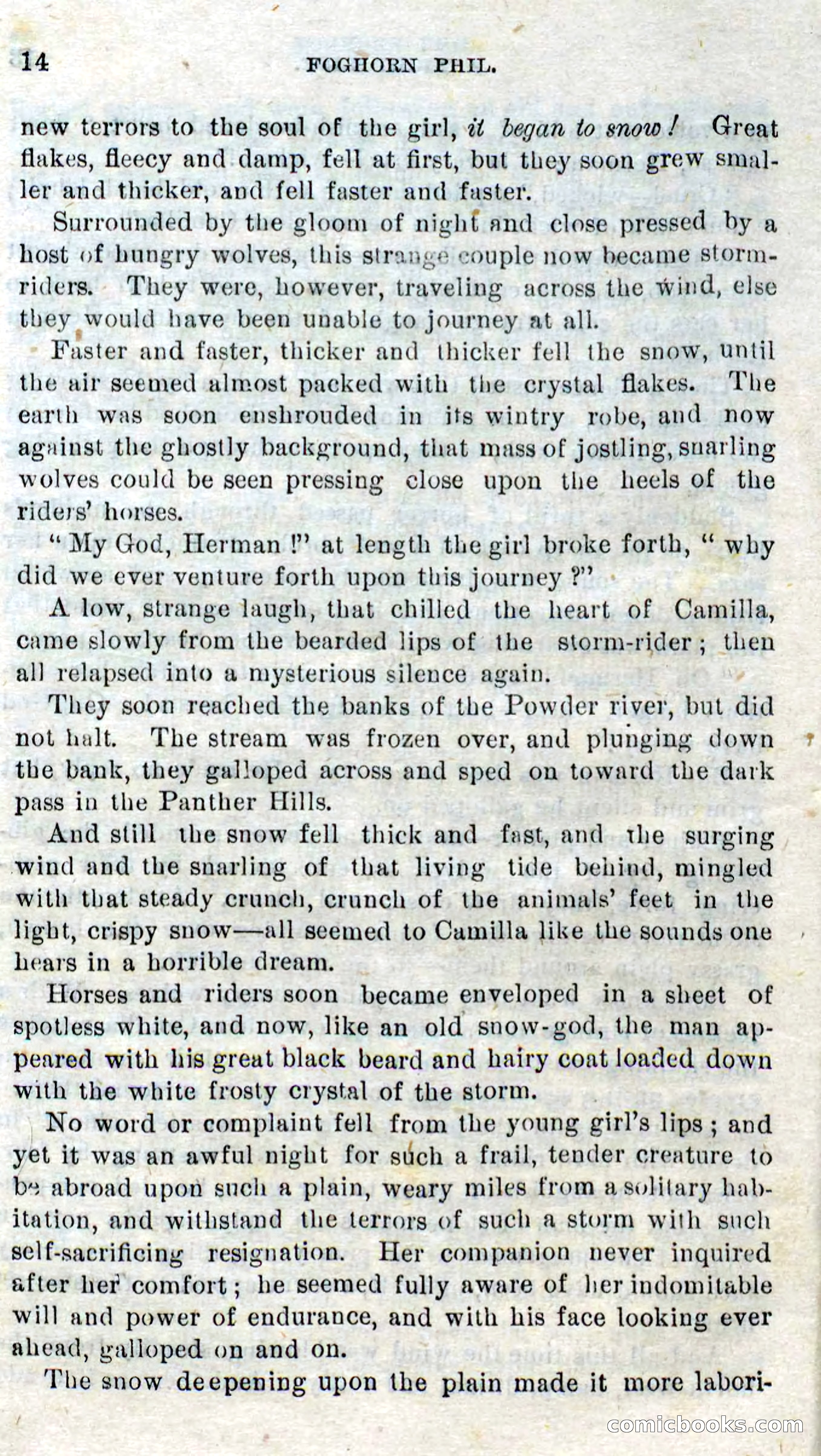 Beadle's Dime Novels No. 310: Foghorn Phil — page 12 of 94