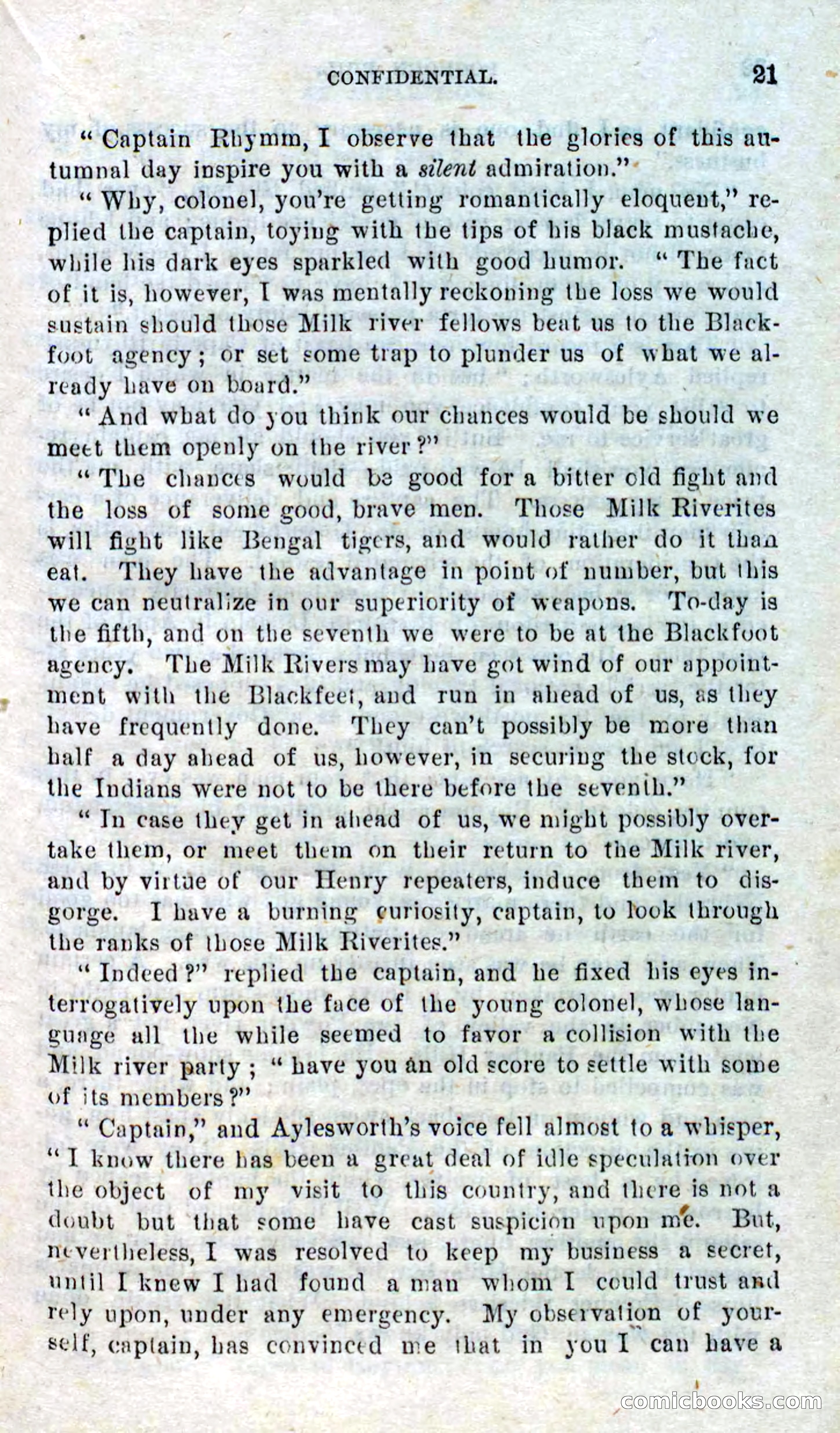 Beadle's Dime Novels No. 310: Foghorn Phil — page 19 of 94