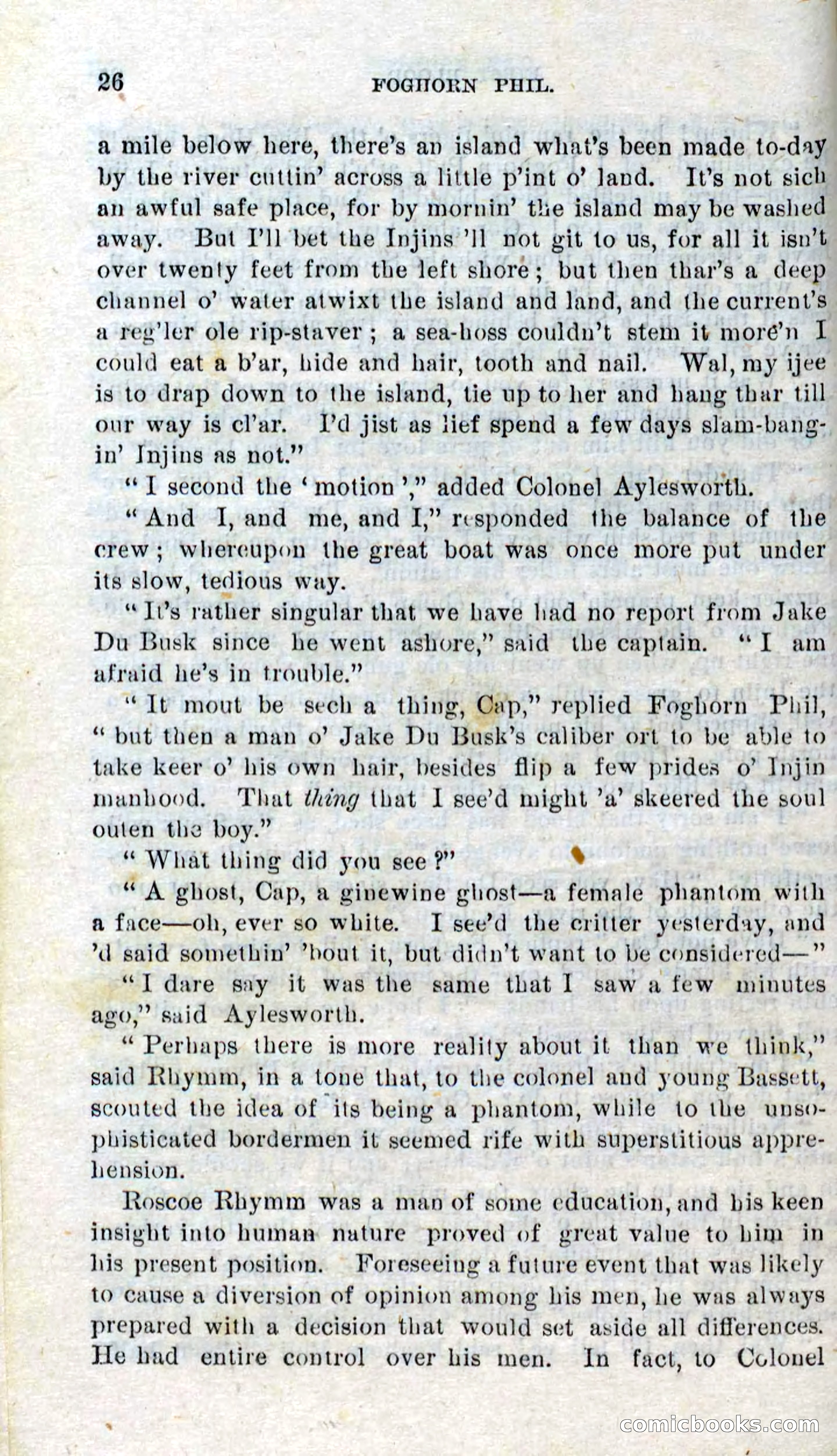 Beadle's Dime Novels No. 310: Foghorn Phil — page 24 of 94