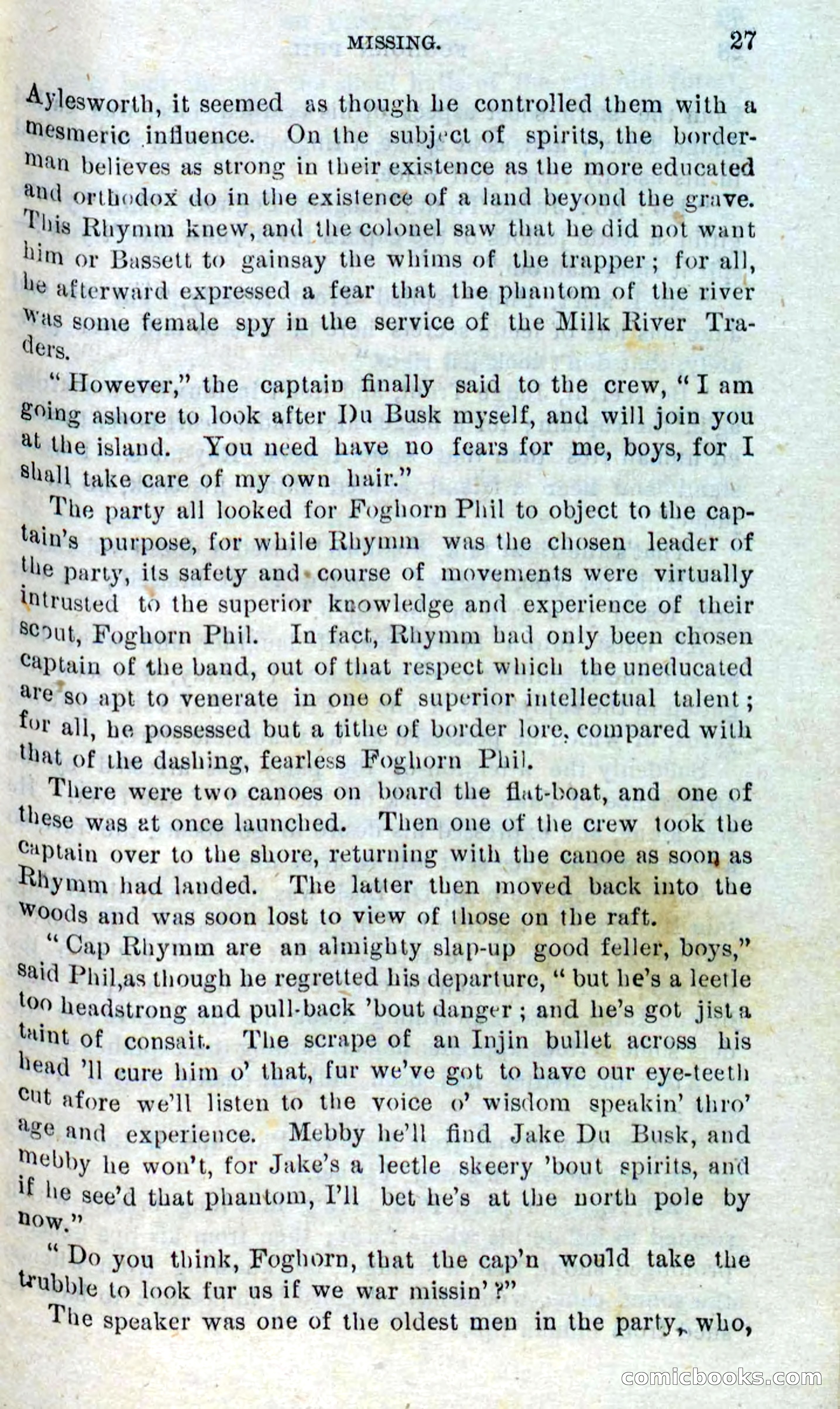 Beadle's Dime Novels No. 310: Foghorn Phil — page 25 of 94